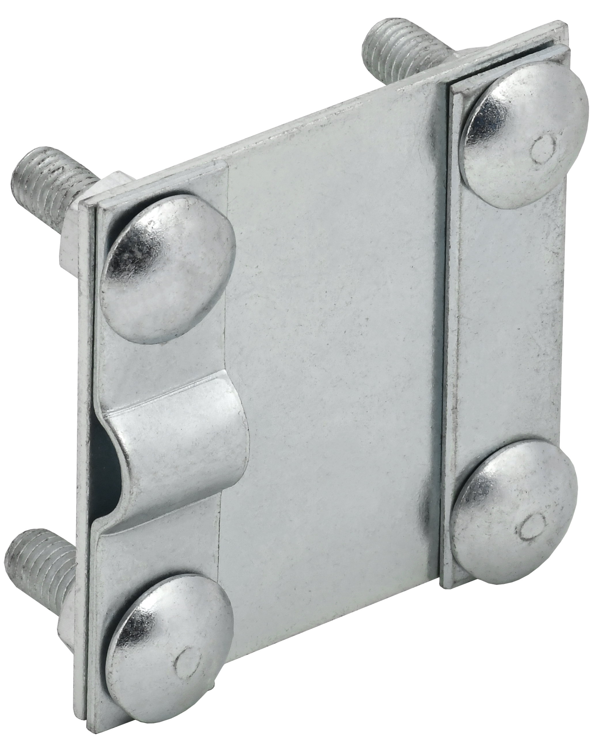 Зажим соединительный контрольный пруток 6-10 мм-полоса 40 мм оцинкованная сталь