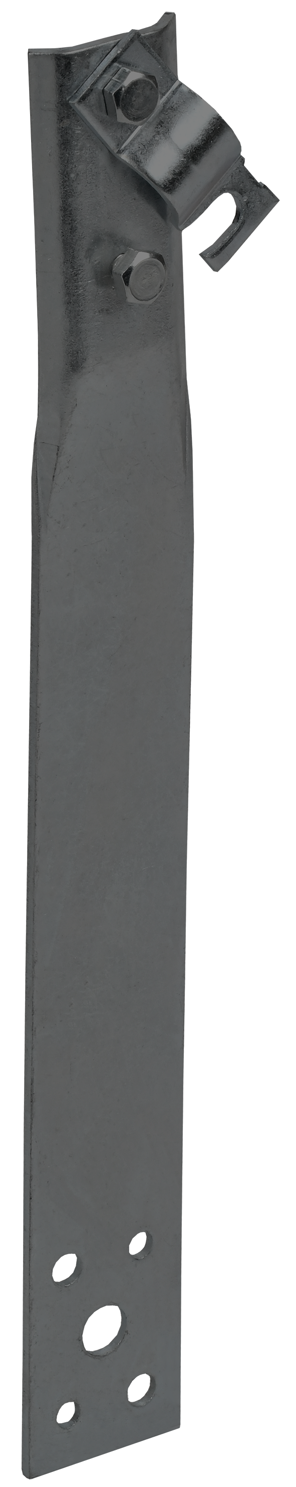 Держатель проводника круглого 6-10 мм винтовой прямой h 60 мм оцинкованная сталь TD