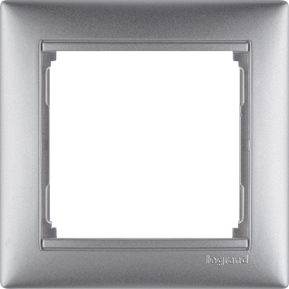 Рамка 1-местная алюминий VALENA