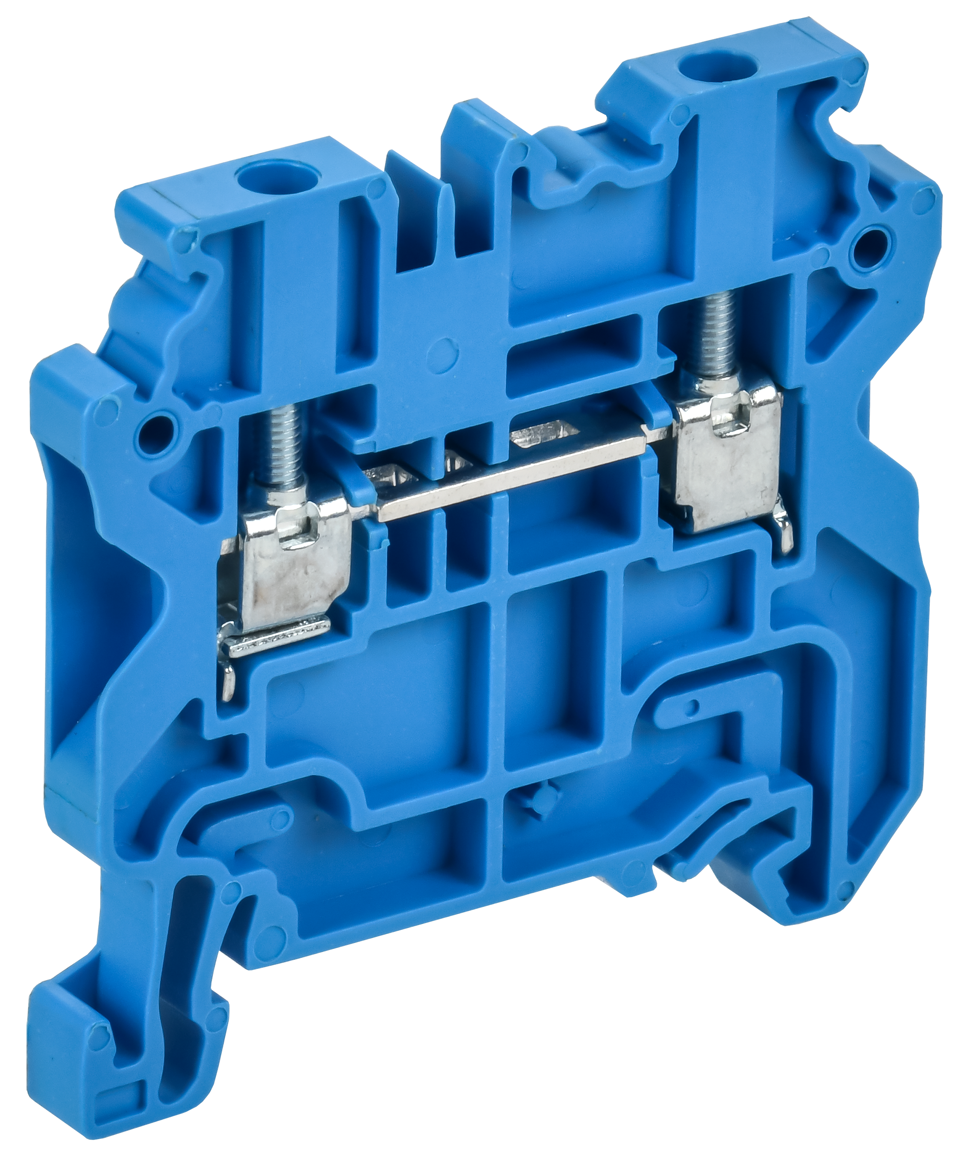 ARMAFIX Колодка клеммная CY2.5BU винтовая 2,5мм2 проходная синяя Ex IEK