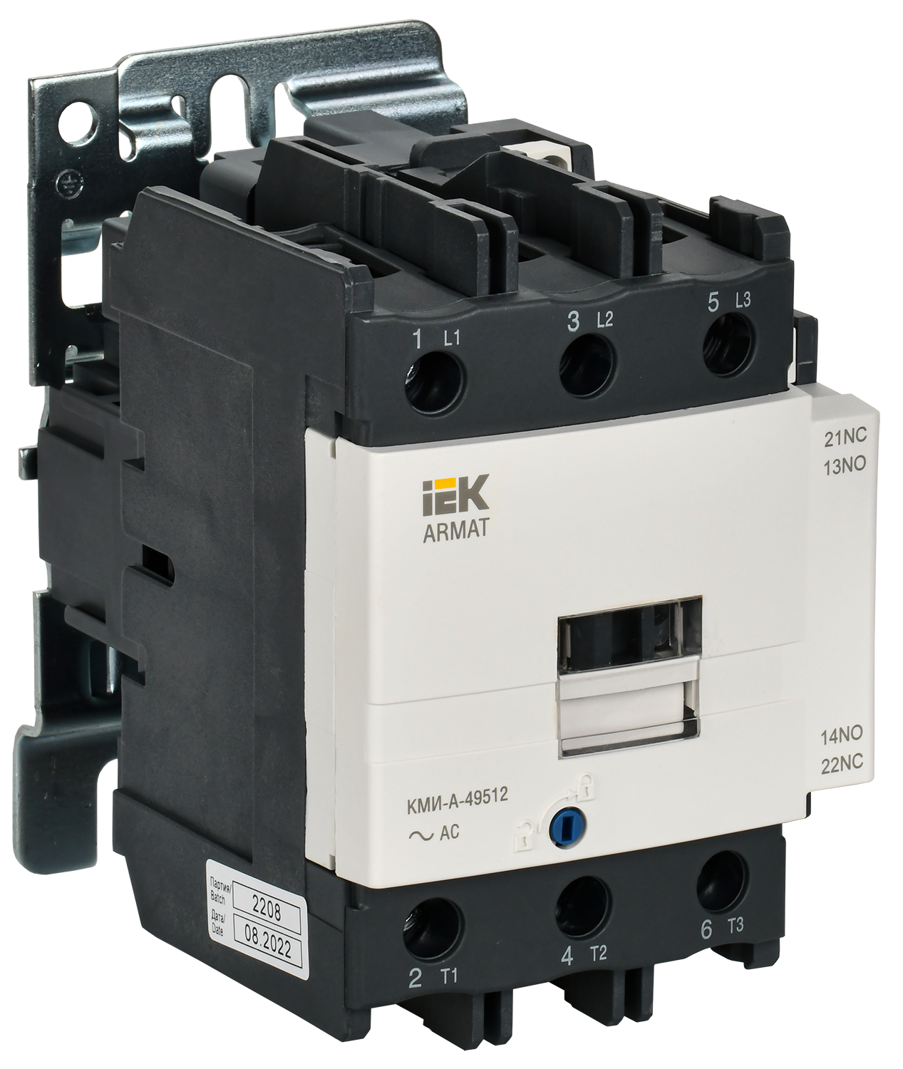 Контактор КМИ-А-49512 LC1D 95А 230В/АС3 1НО/1НЗ