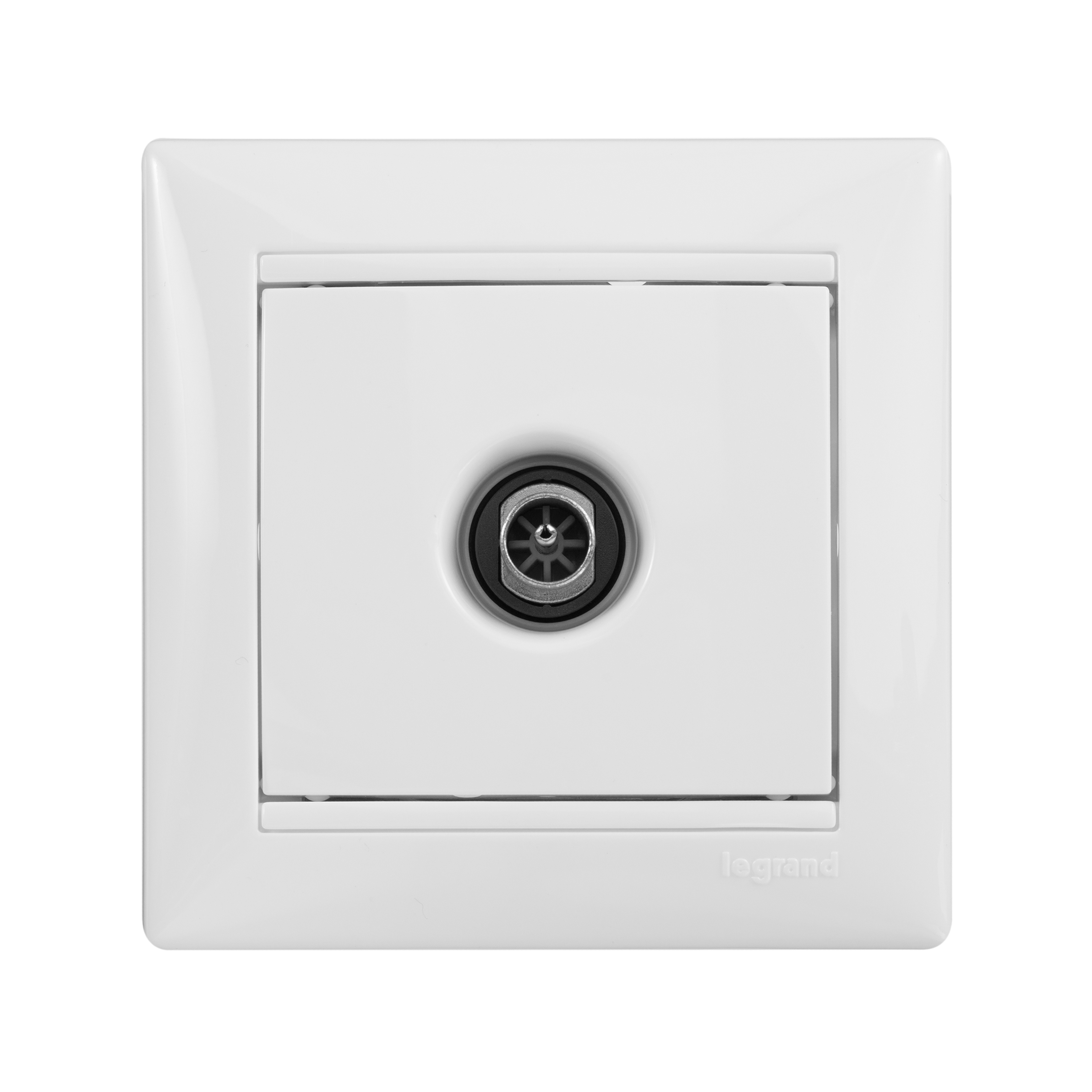 Розетка TV звезда белый VALENA DIY