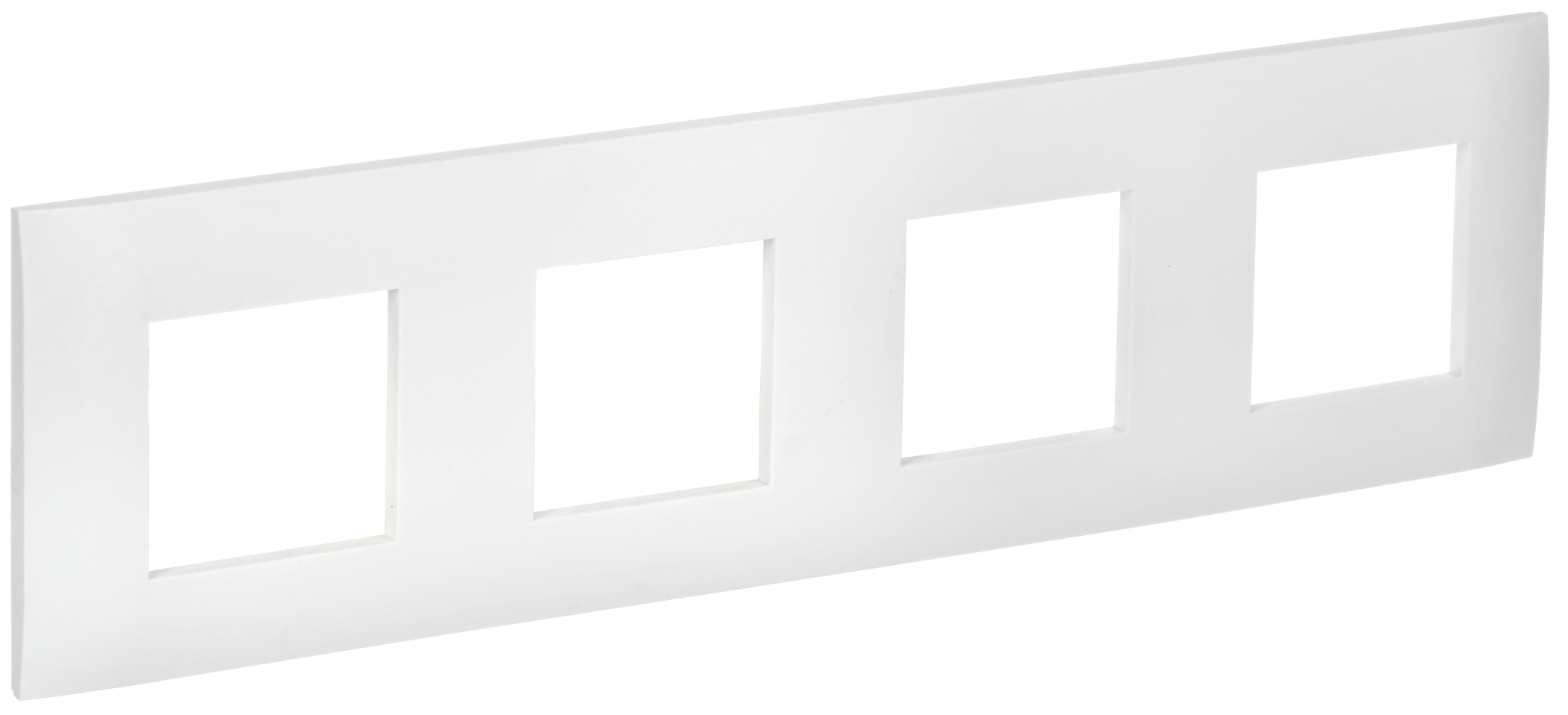 SKANDY Рамка 4-местная SK-F04W арктический белый IEK