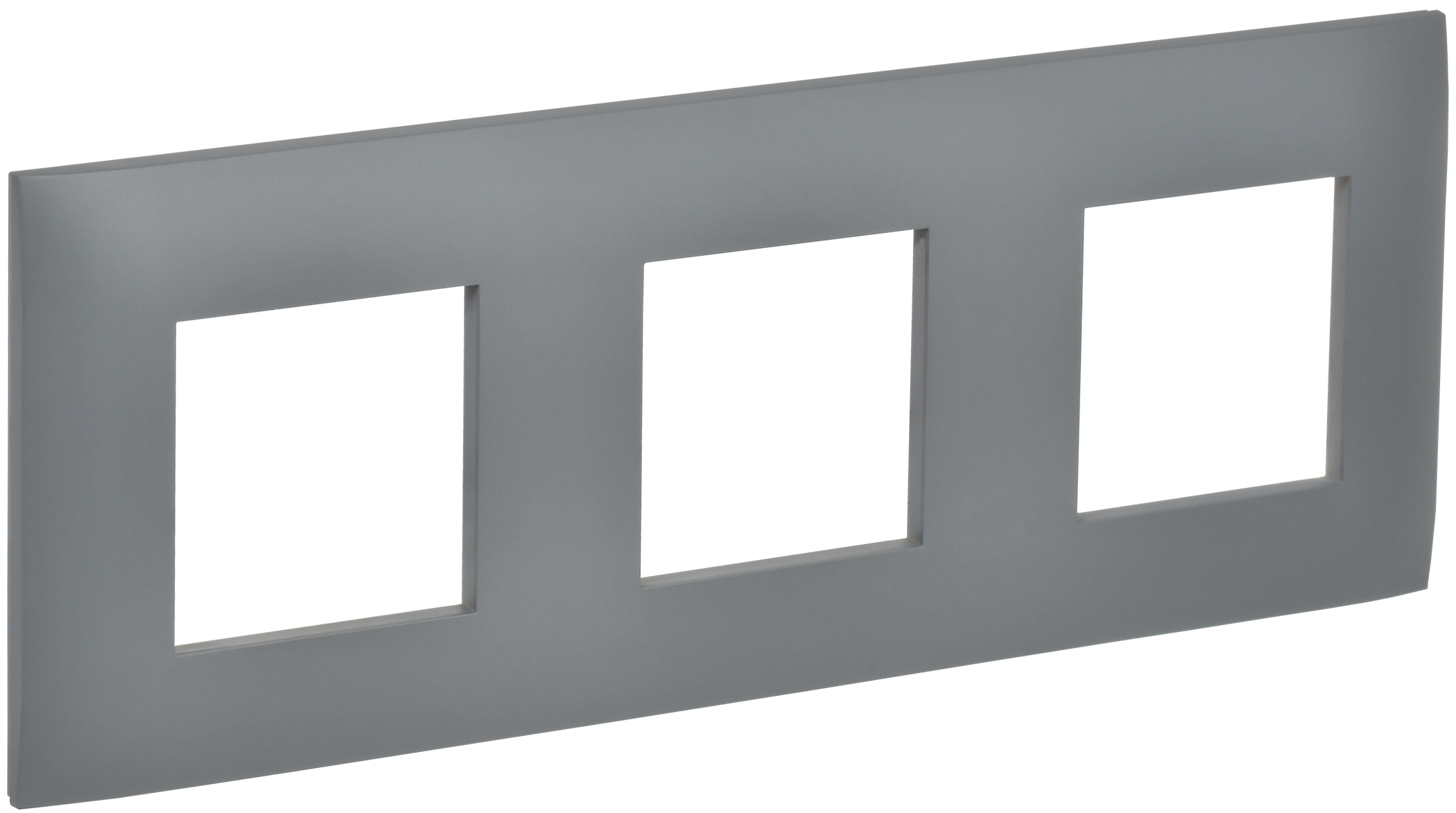 SKANDY Рамка 3-местная SK-F03Gr серый IEK