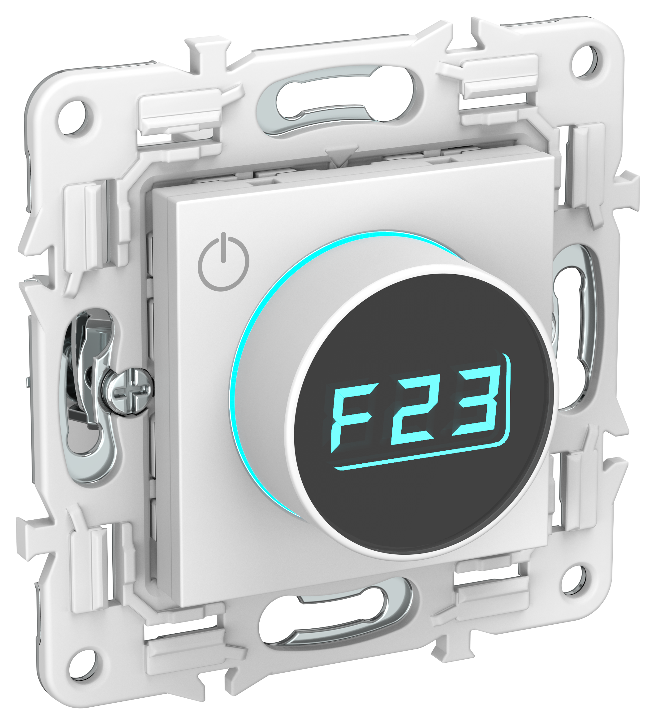 SKANDY Термостат электронный с индикацией SK-T01W арктический белый IEK