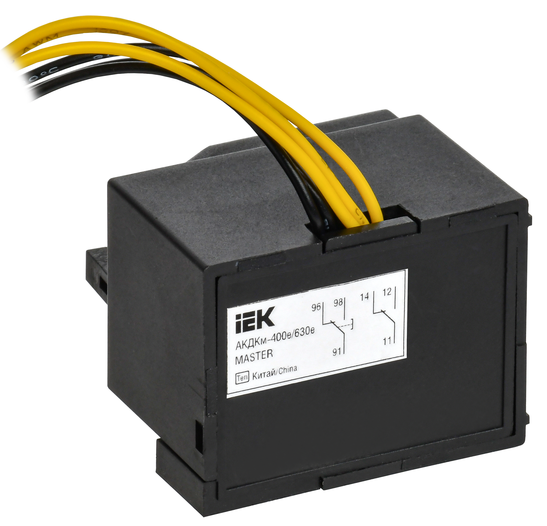 Контакт совмещенный Акдк-400e/630e (АКДКм-39) MASTER электронный Расцепитель