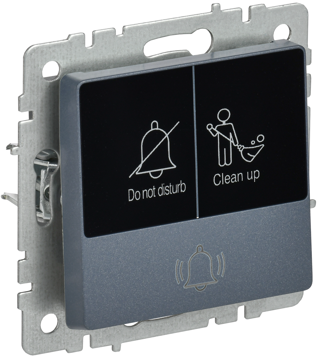 BRITE Кнопка звонка с индикацией для отелей 10А ВС10-1-9-БрМ маренго IEK