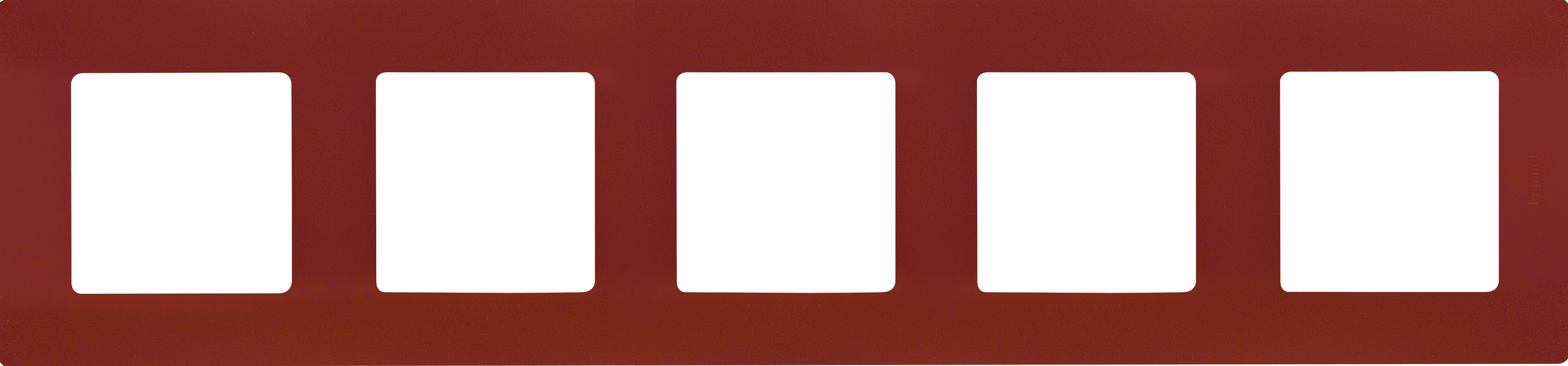 Рамка 5-местная какао ETIKA