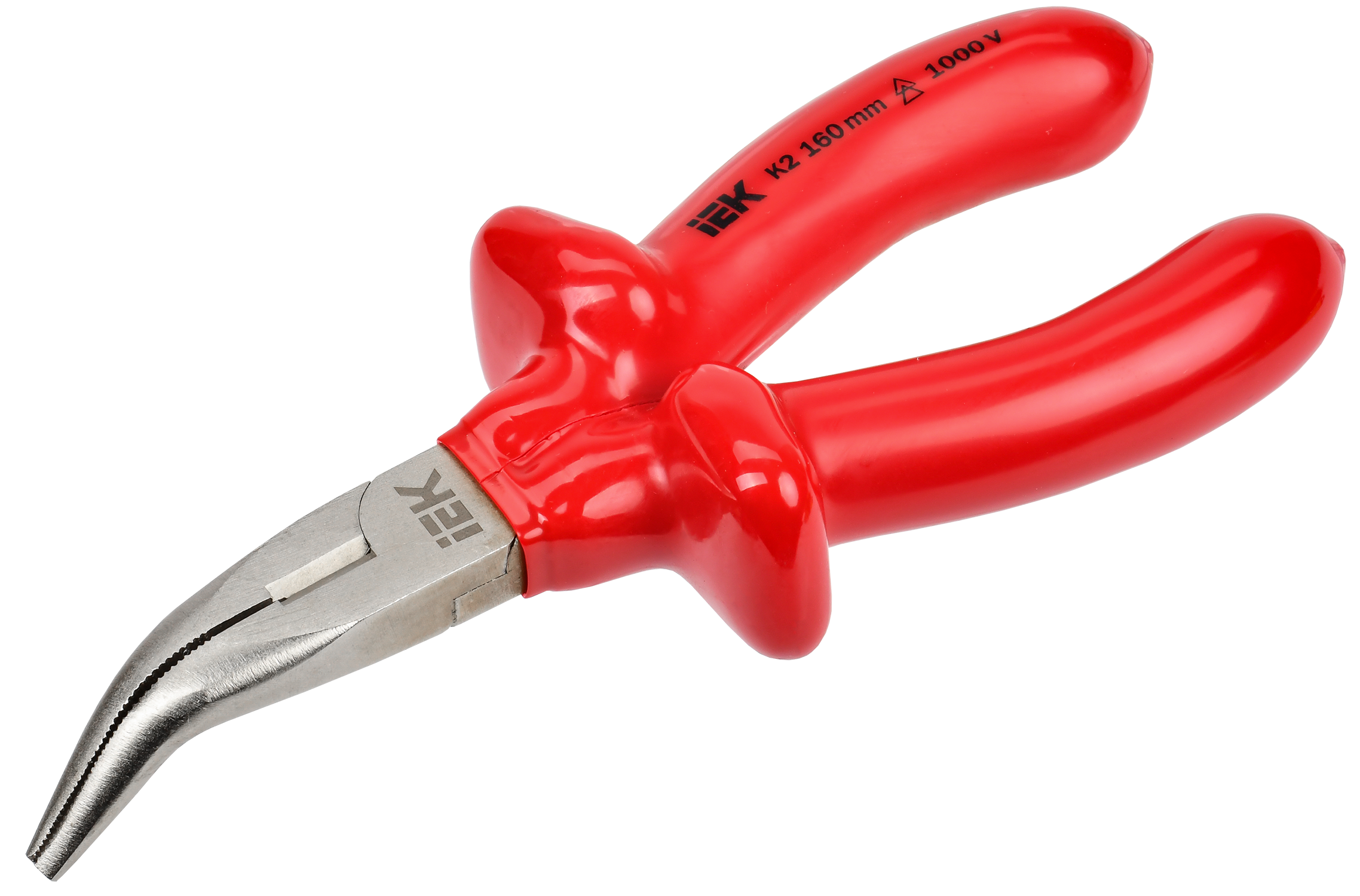 Тонкогубцы изогнутые диэлектрические 160мм K2 ARMA2L 3