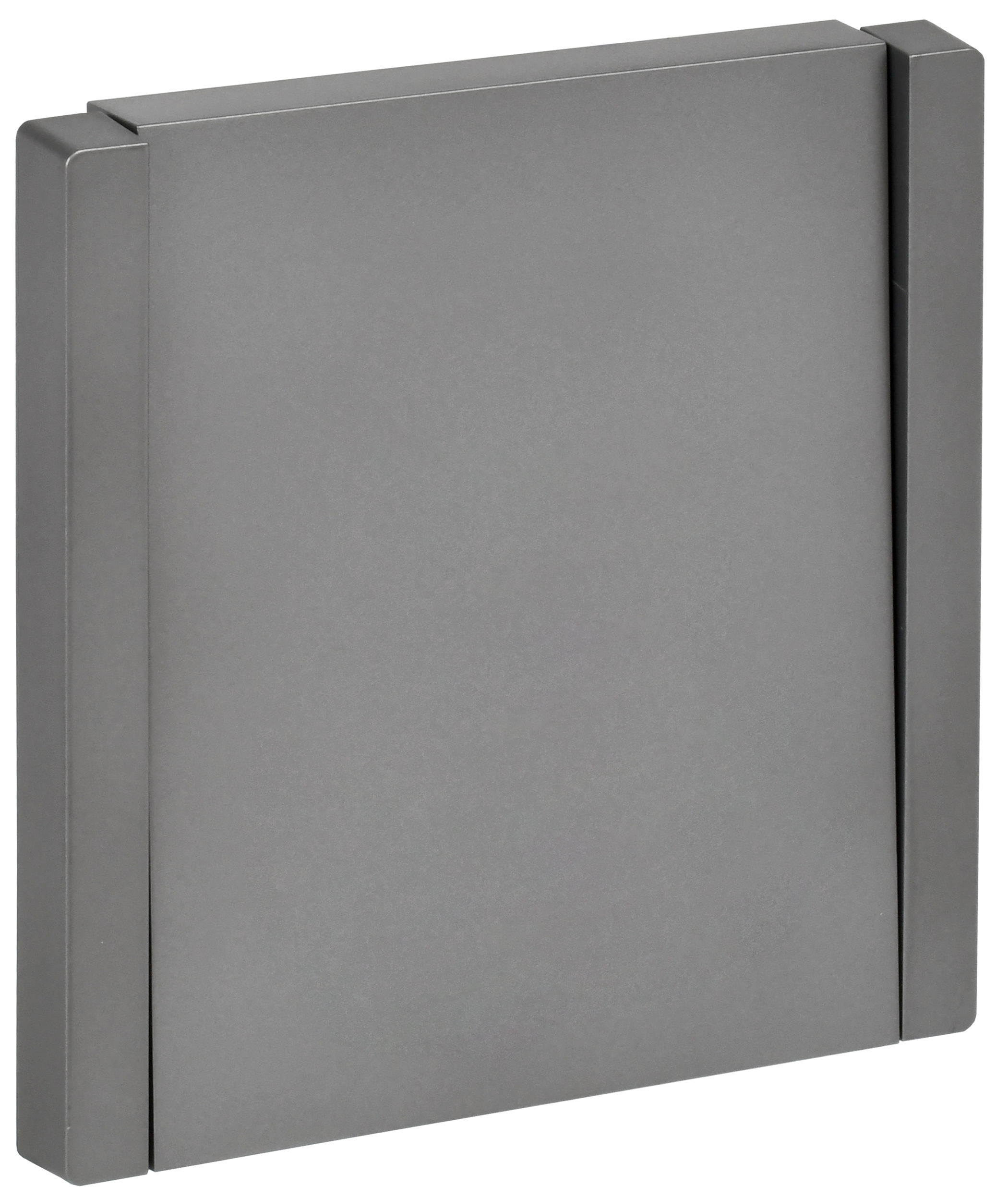 FORTE&PIANO Выключатель 1-клавишный самовозвратный 10А FP510 сталь IEK