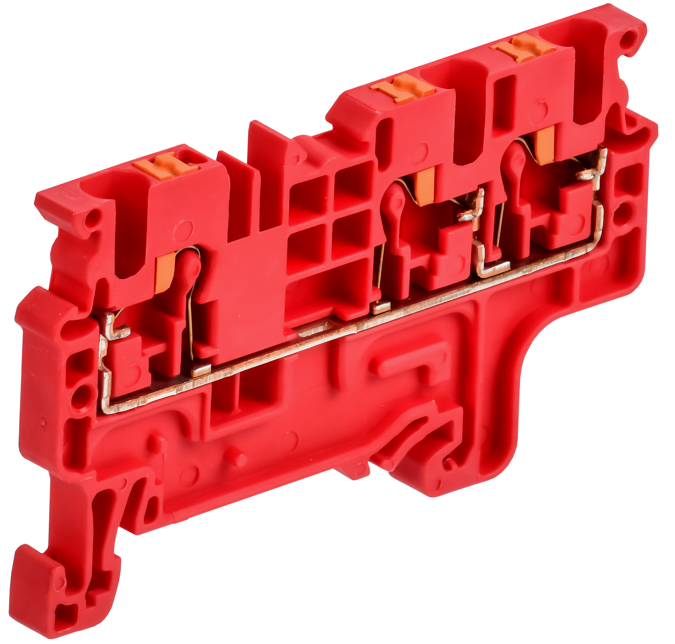 ARMAFIX Клемма пружинная Push In CP-MC 3 вывода 2,5мм2 красная IEK