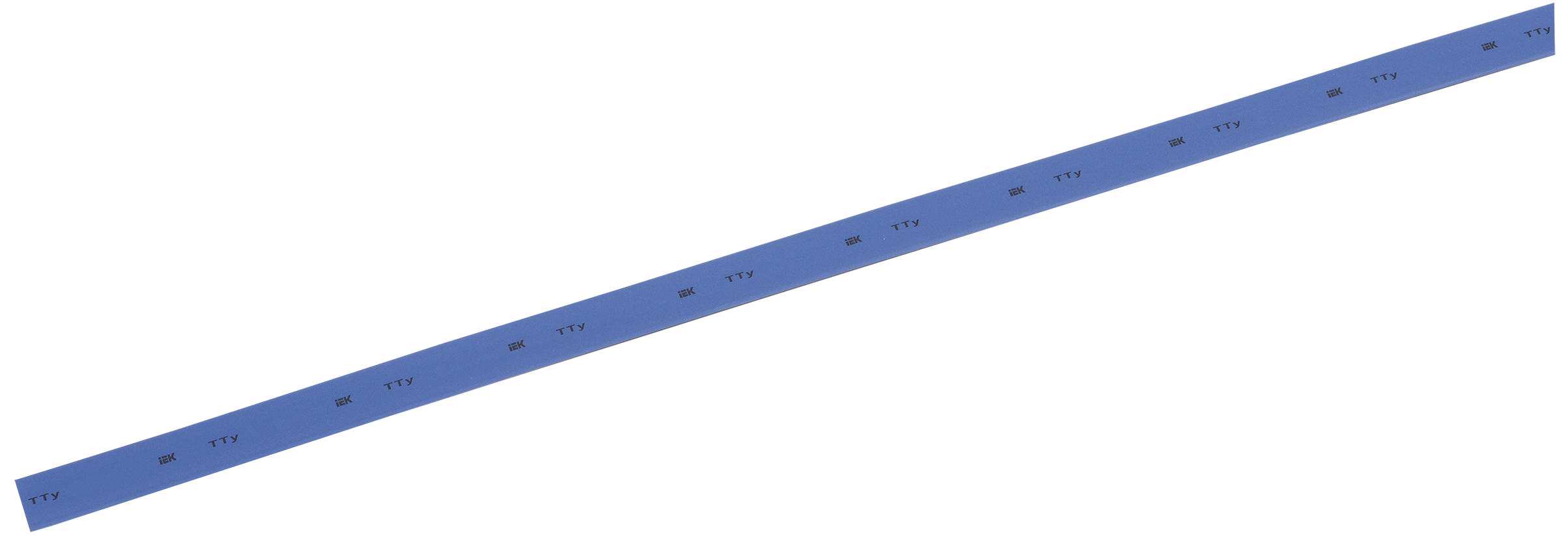 Трубка термоусаживаемая ТТУ 12/6 синяя (1м)