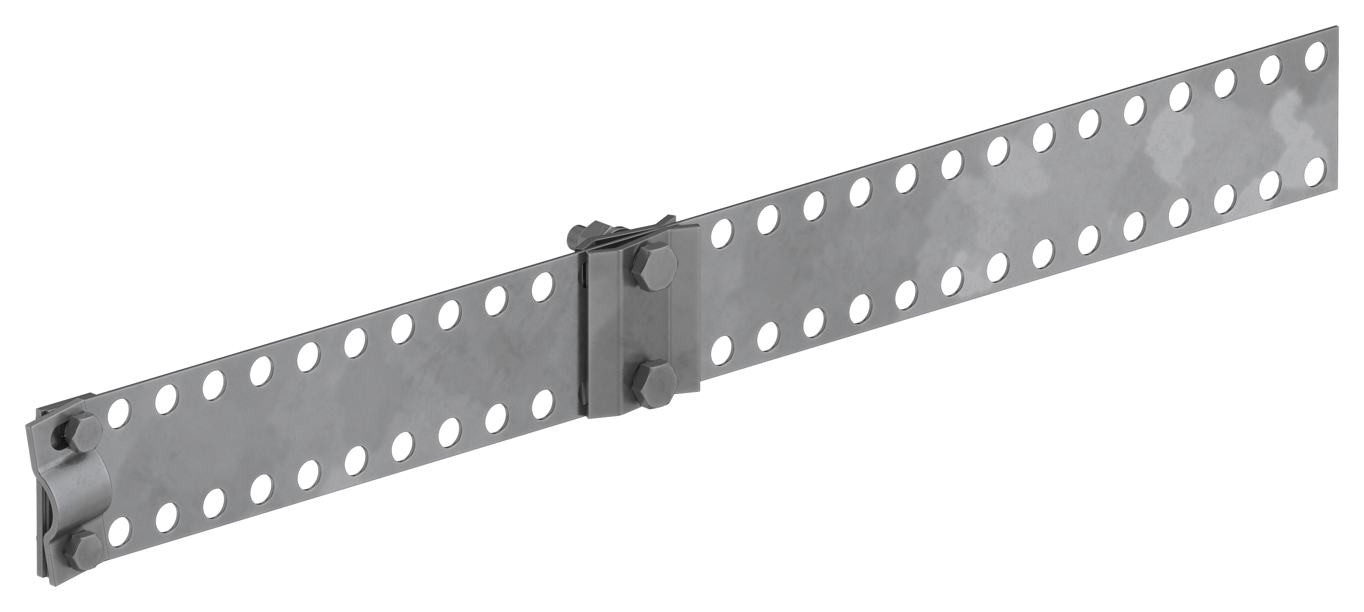 Держатель проводника круглого 5-10 мм водосточная труба до 90 мм оцинкованная сталь TD