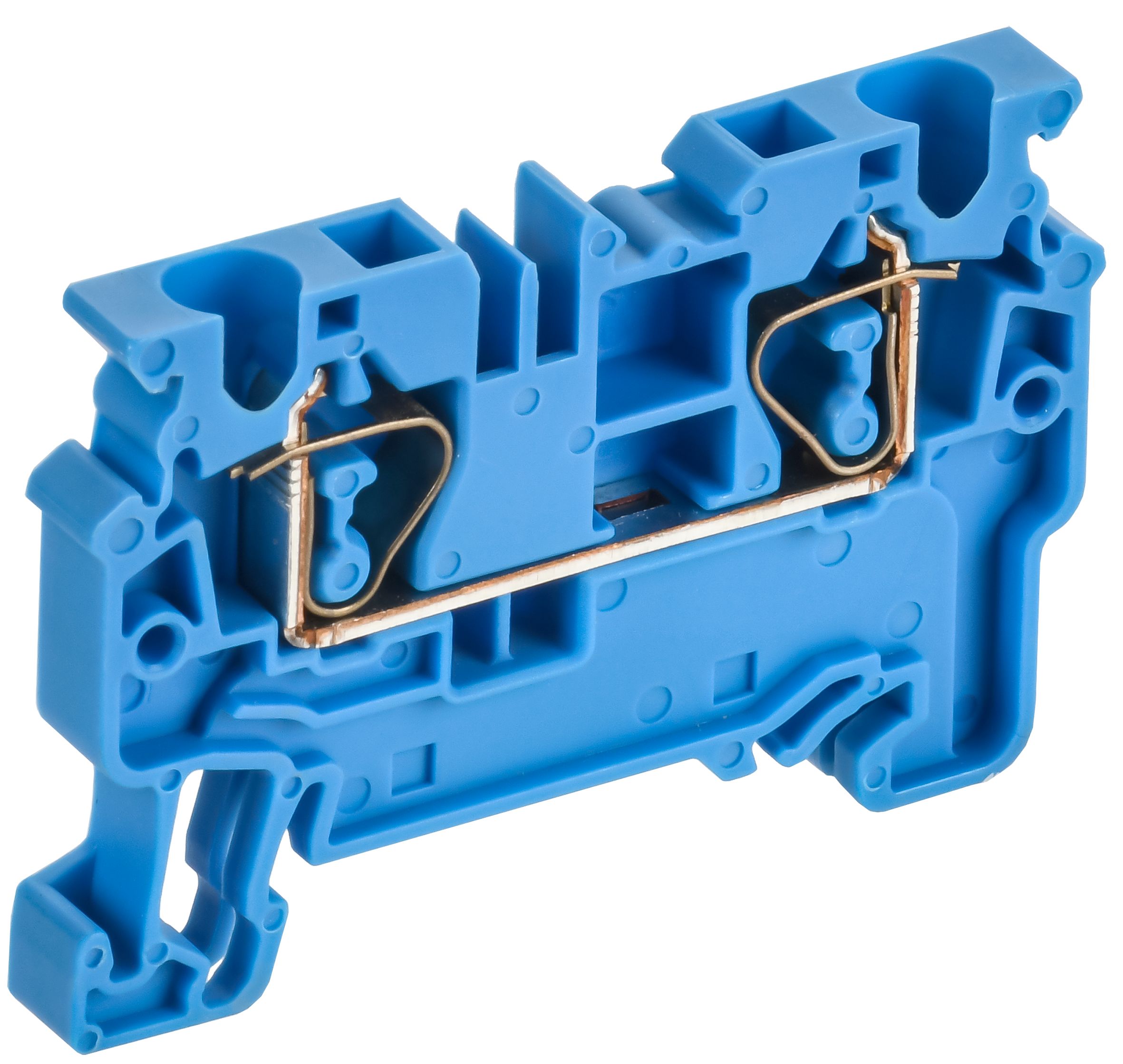 ARMAFIX Клемма пружинная CX4 BU 4мм2 проходная синяя