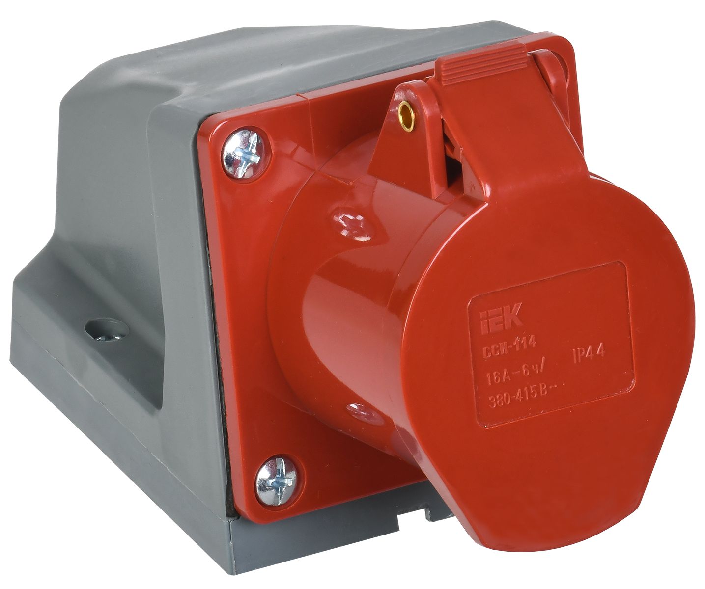 Розетка стационарная ССИ-114 3Р+РЕ 16А 380-415В IP44
