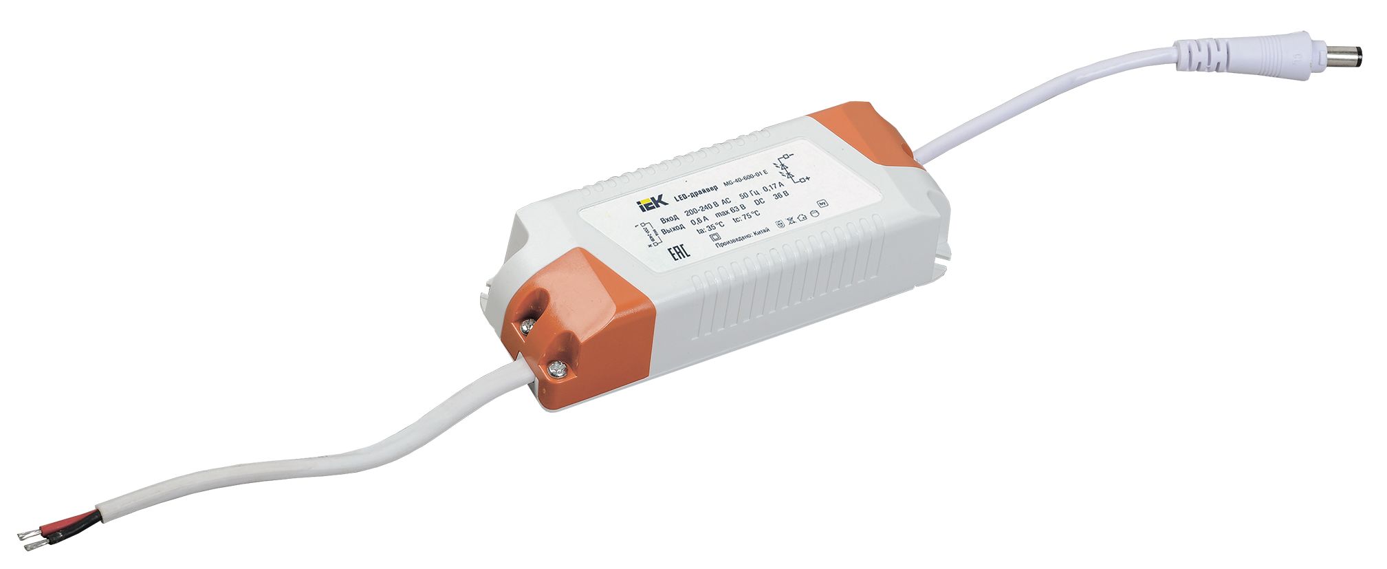 LED-драйвер MG-40-600-01 E для LED светильников 36Вт