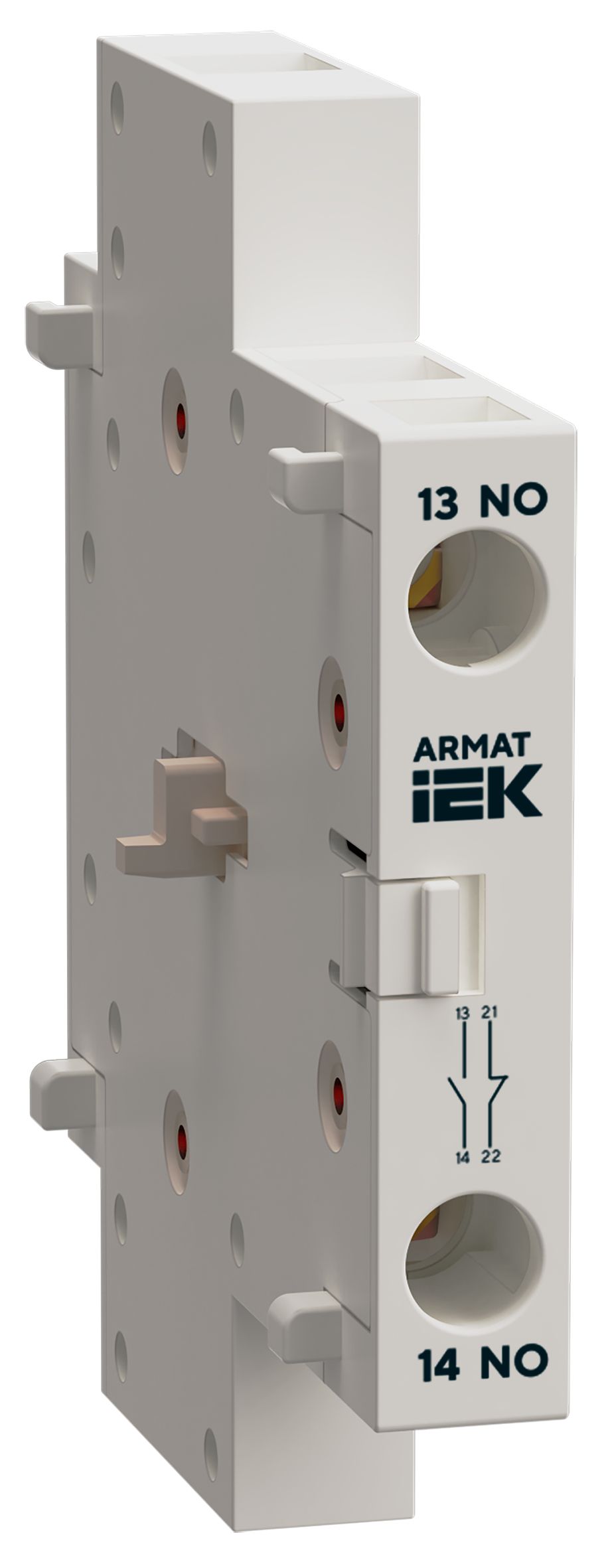 ARMAT Контакт дополнительный для SDM синхронизированное замыкание 1NO 1NC 10А