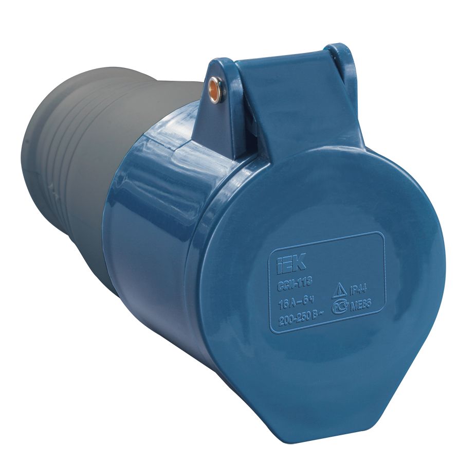 Розетка переносная ССИ-223 2P+PE 32А 200-250В IP44