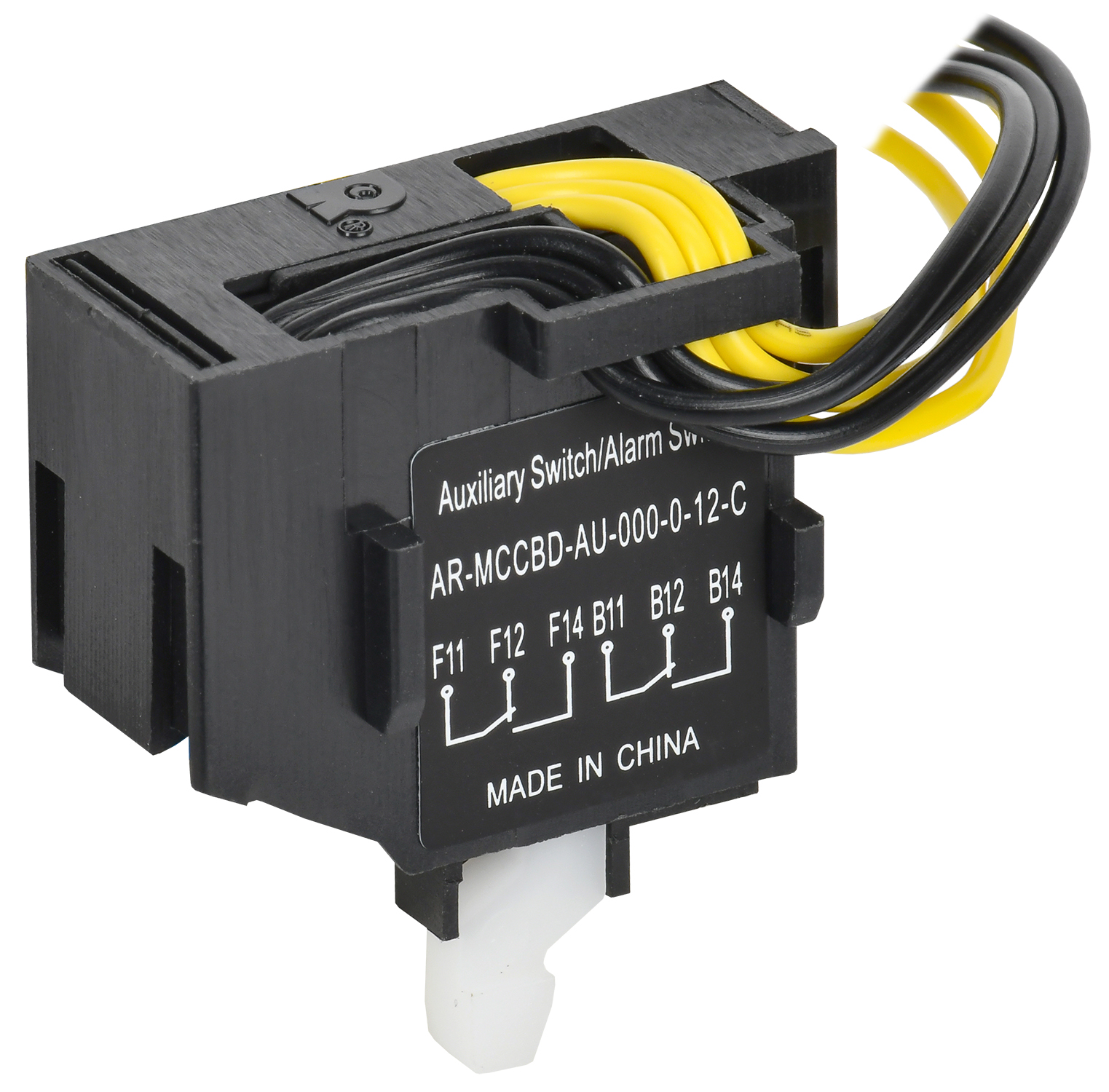 Контакт дополнительный совмещённый с аварийным левый для MCCB типоразмер S 1NO1NC