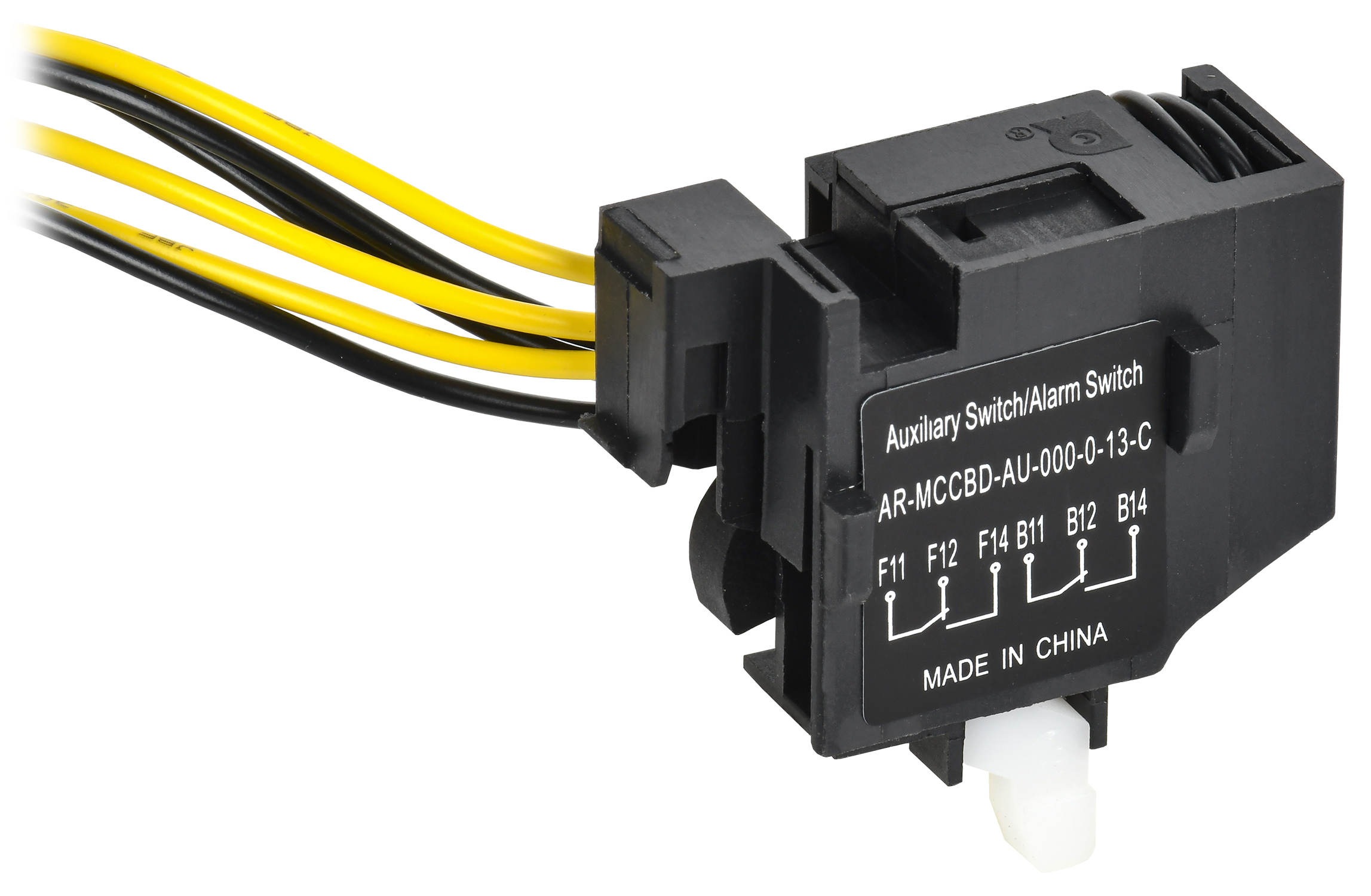 Контакт дополнительный совмещённый с аварийным правый для MCCB типоразмер S 1NO1NC