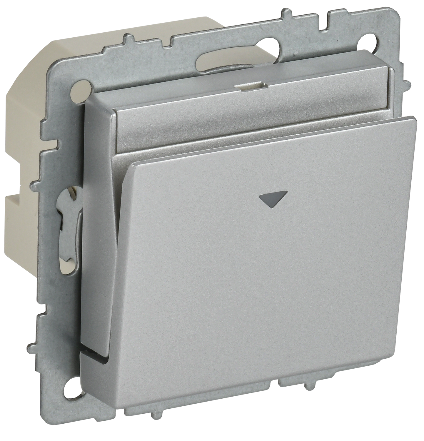 BRITE Выключатель карточный 30А ВС10-1-8-БрА алюминий IEK