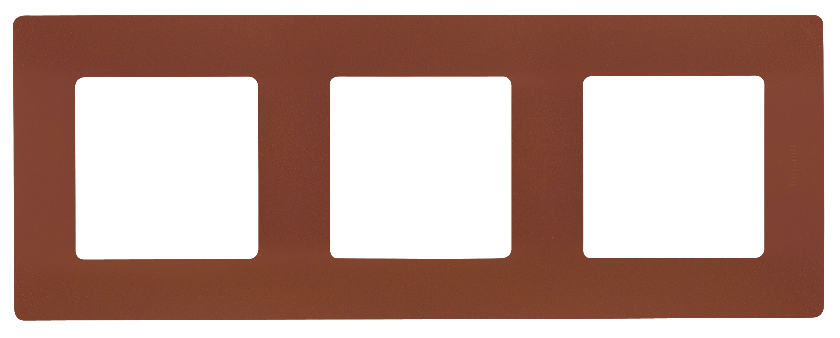 Рамка 3-местная какао ETIKA