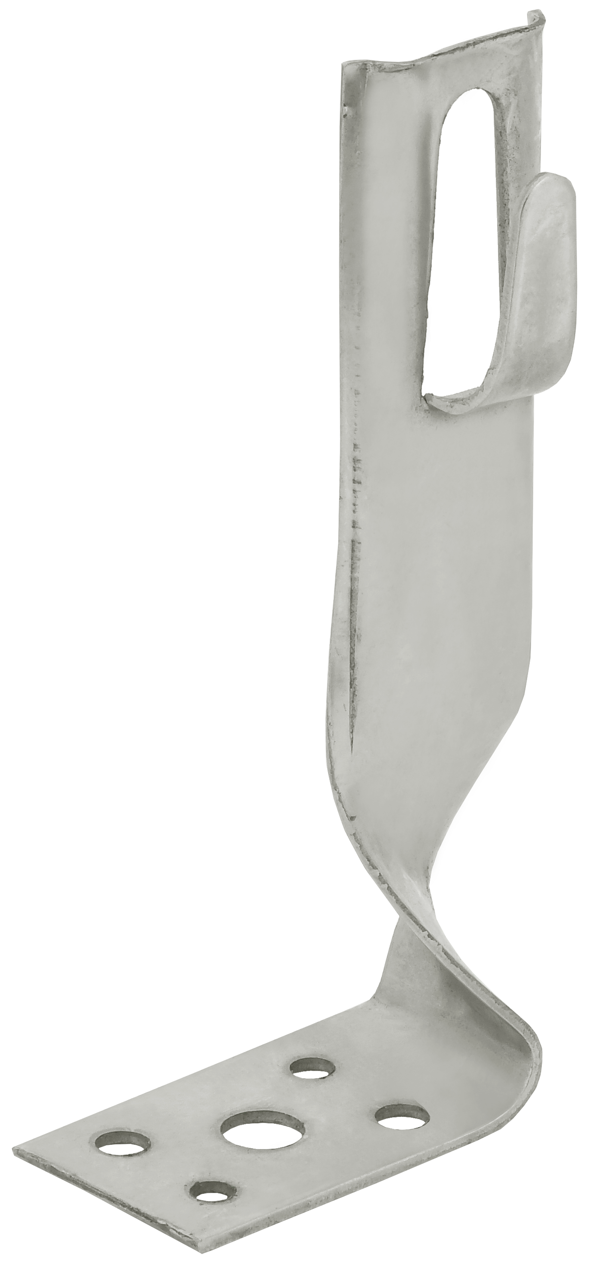 Держатель проводника круглого 6-8 мм угловой скрытый h 140 мм нержавеющая сталь