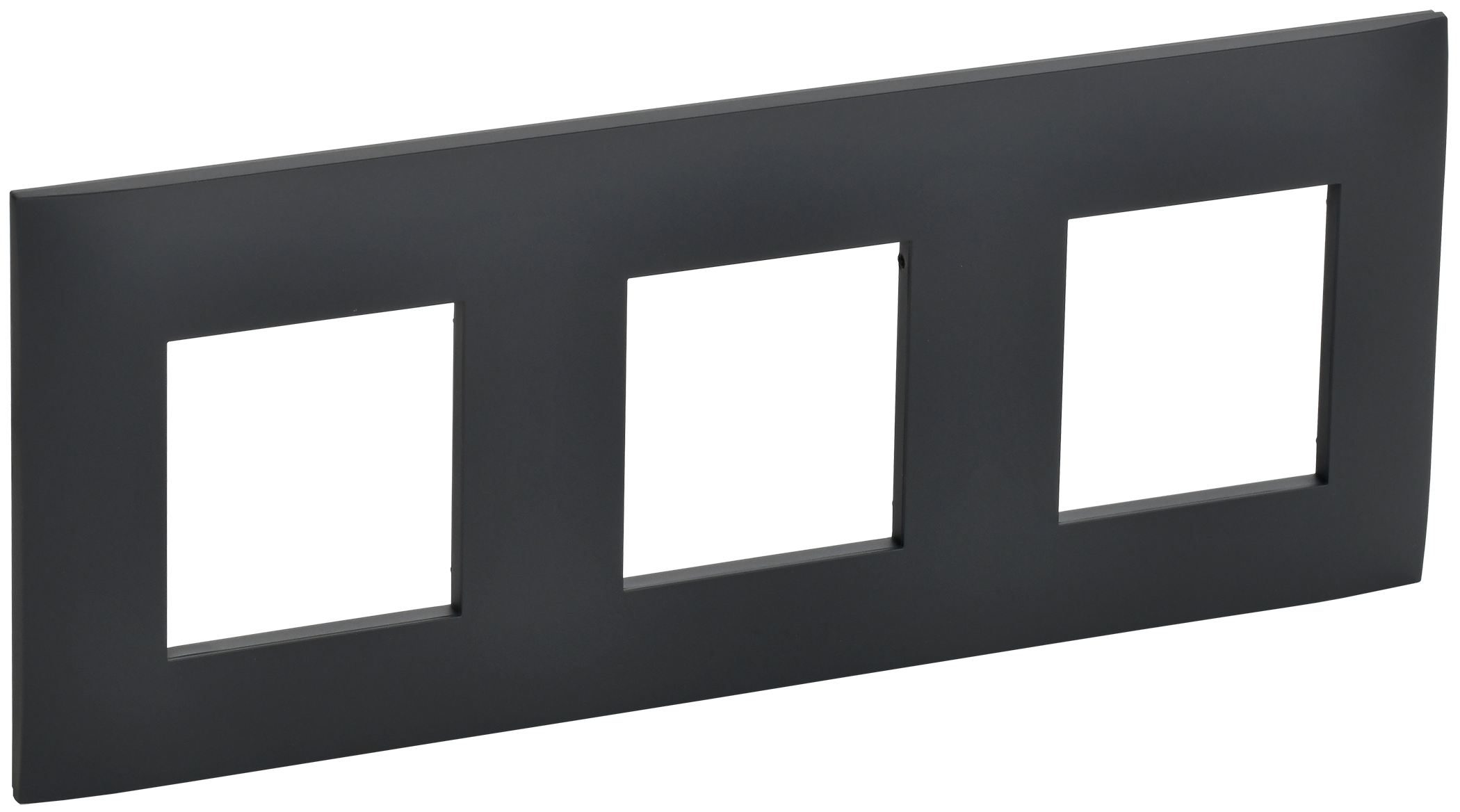 SKANDY Рамка 3-местная SK-F03G графит IEK