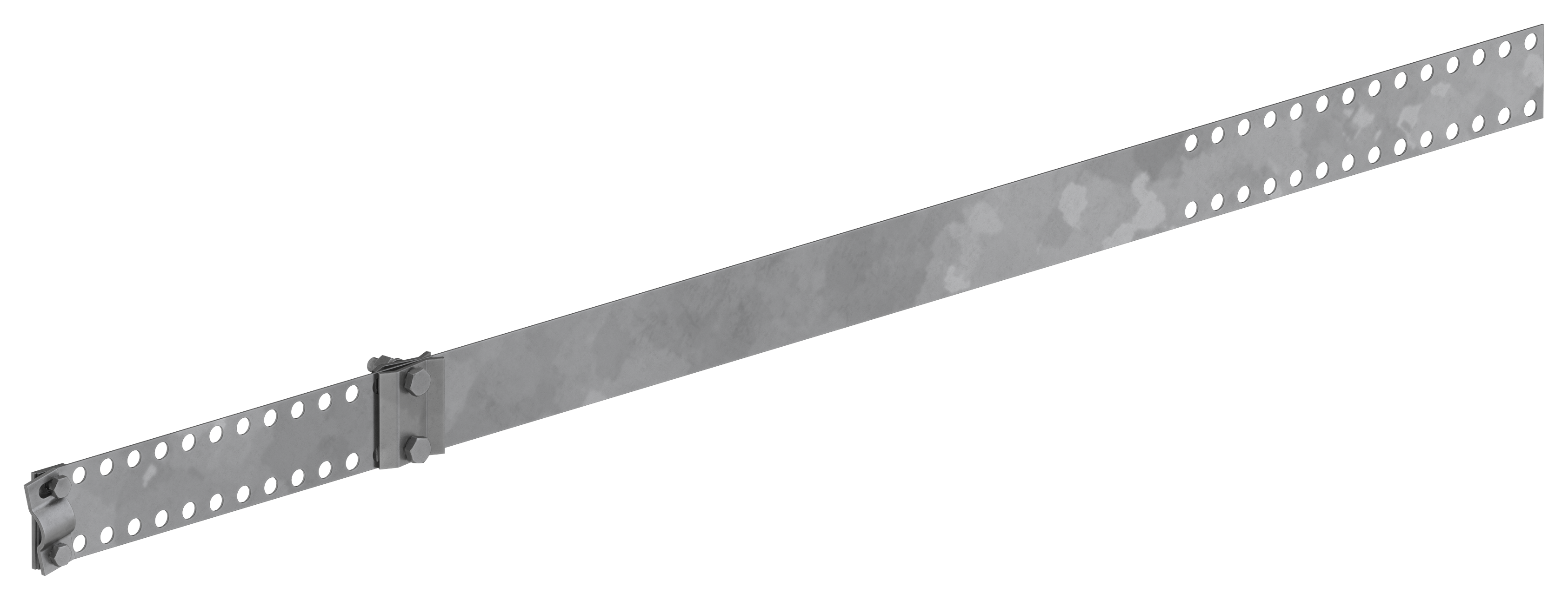 Держатель проводника круглого 5-10 мм водосточная труба 120-220 мм оцинкованная сталь TD