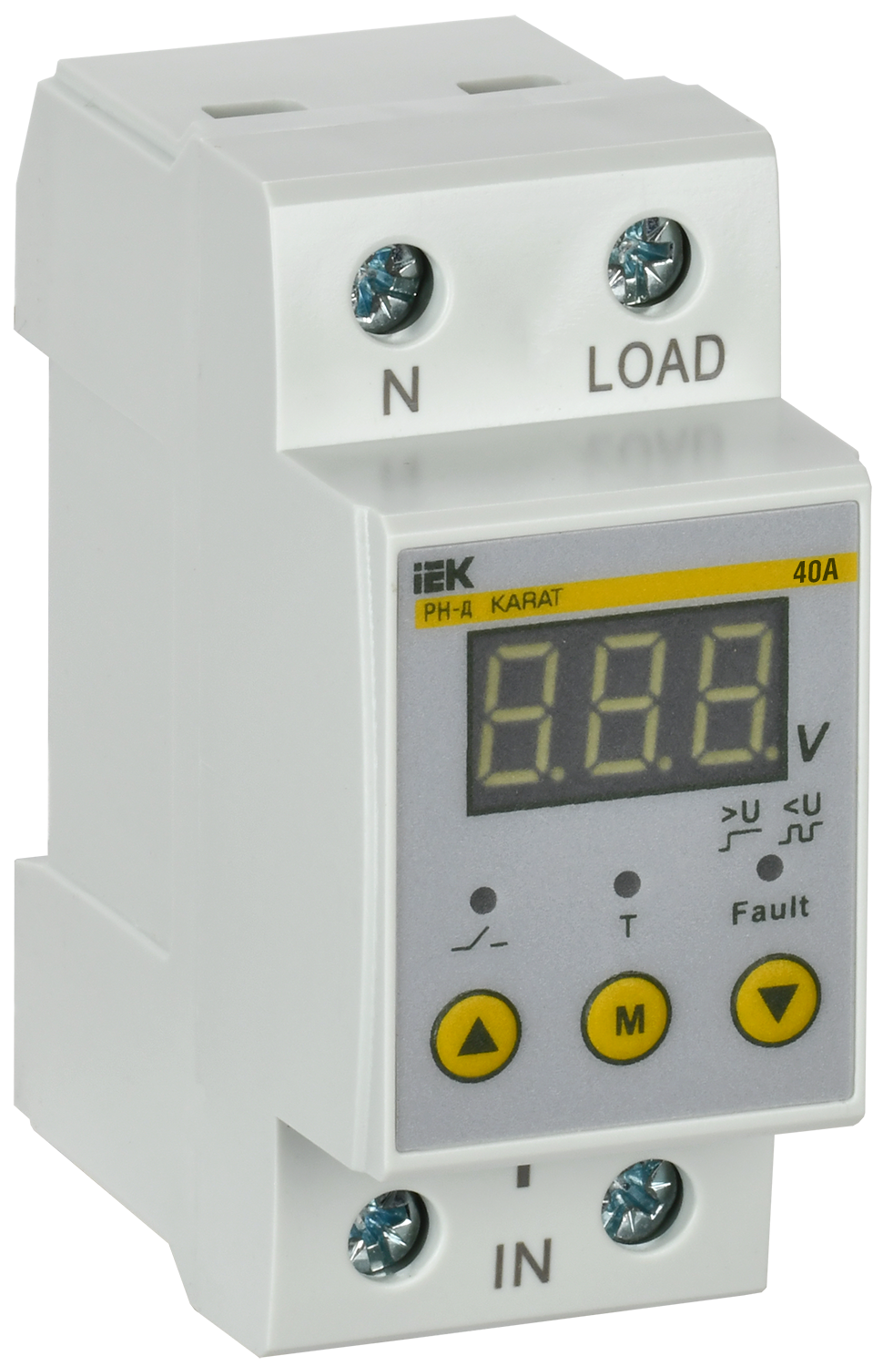 Реле напряжения РН-д однофазное 36 мм 40А