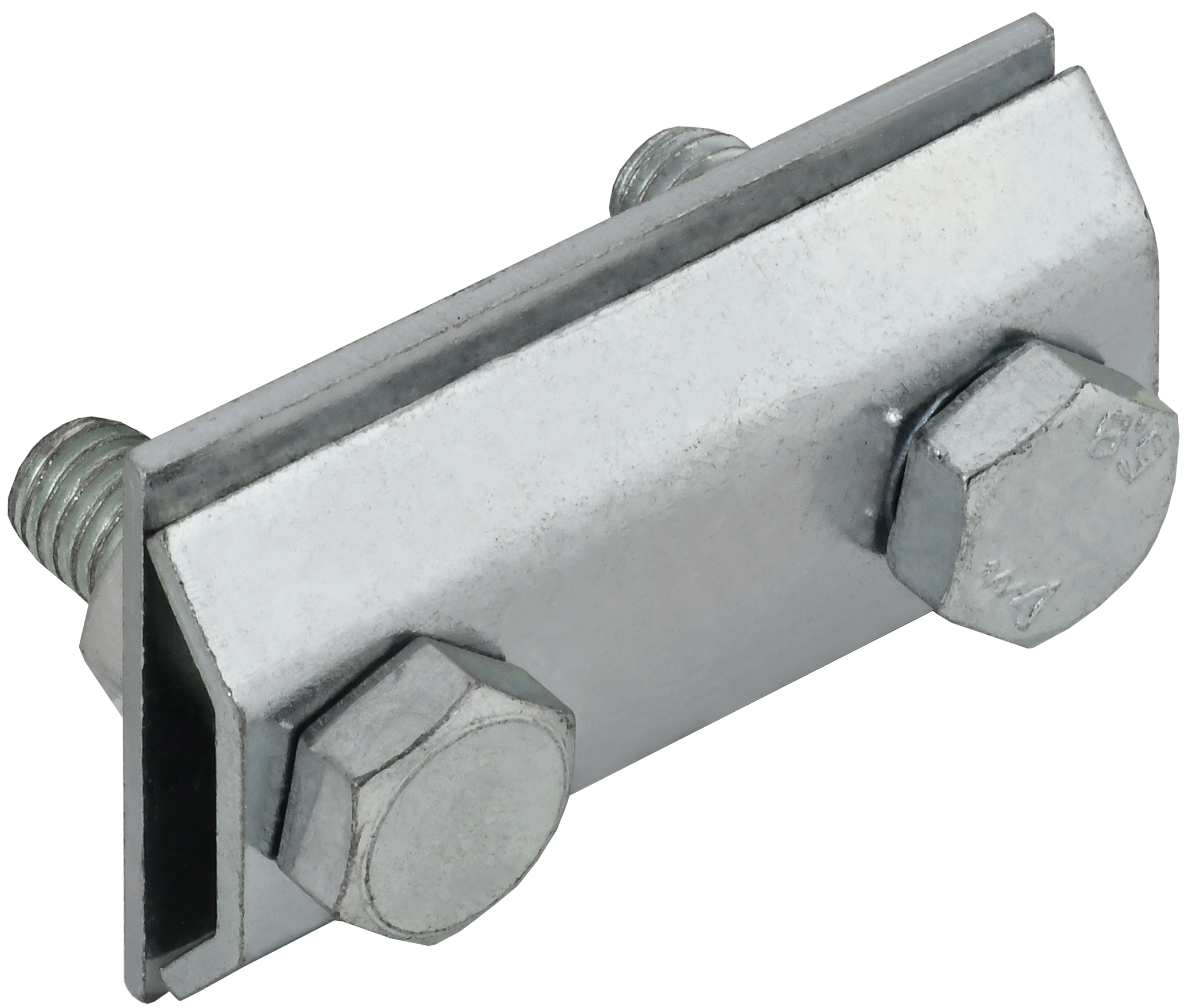 Зажим соединительный сквозной пруток-пруток 8 мм оцинкованная сталь