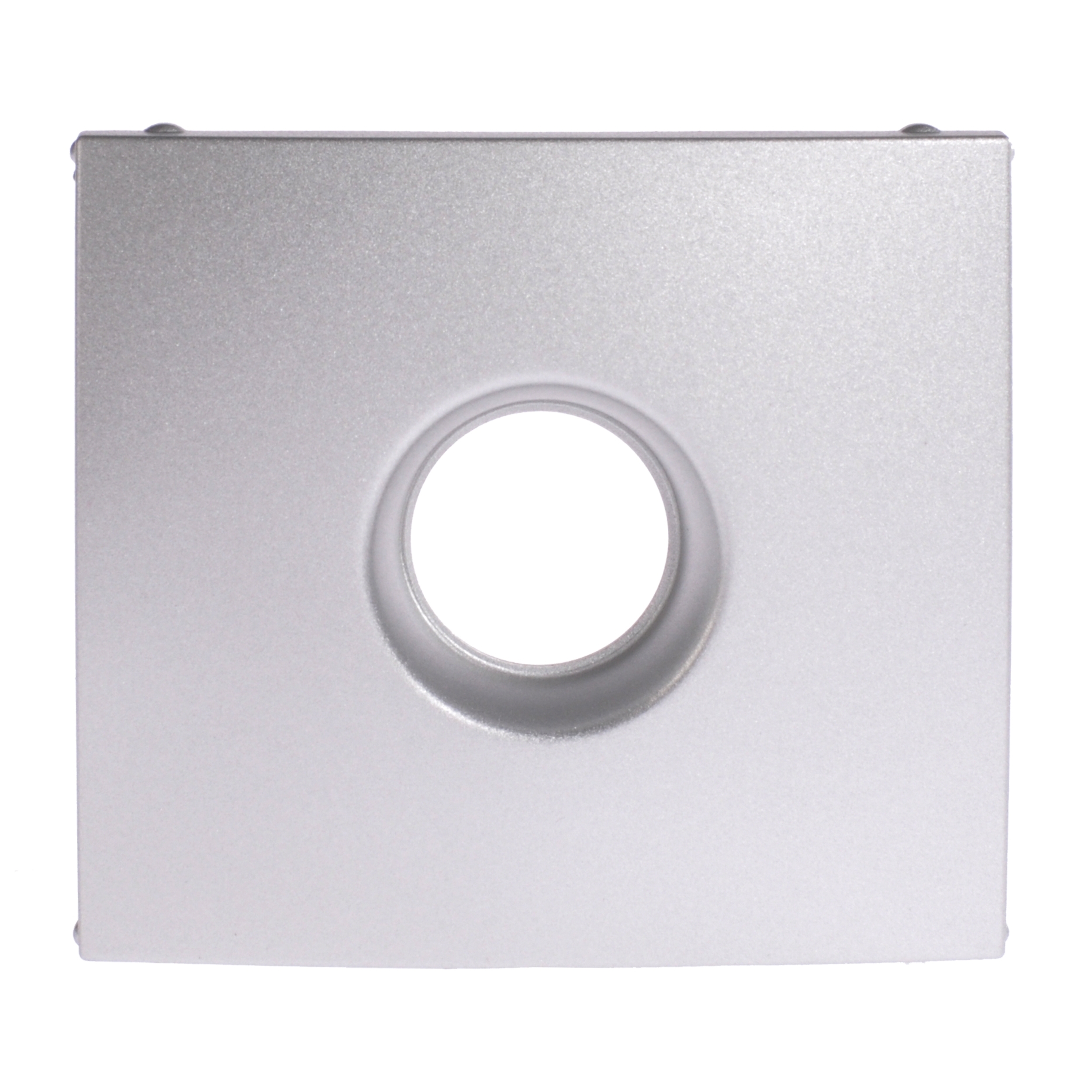 Лицевая панель для розетки TV алюминий VALENA