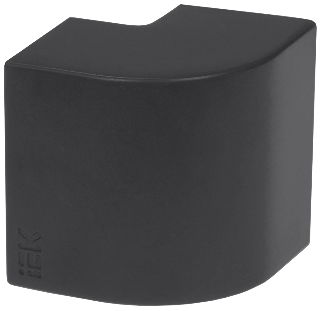 ELECOR Угол внешний КМН 40х25 черный (4шт/компл)