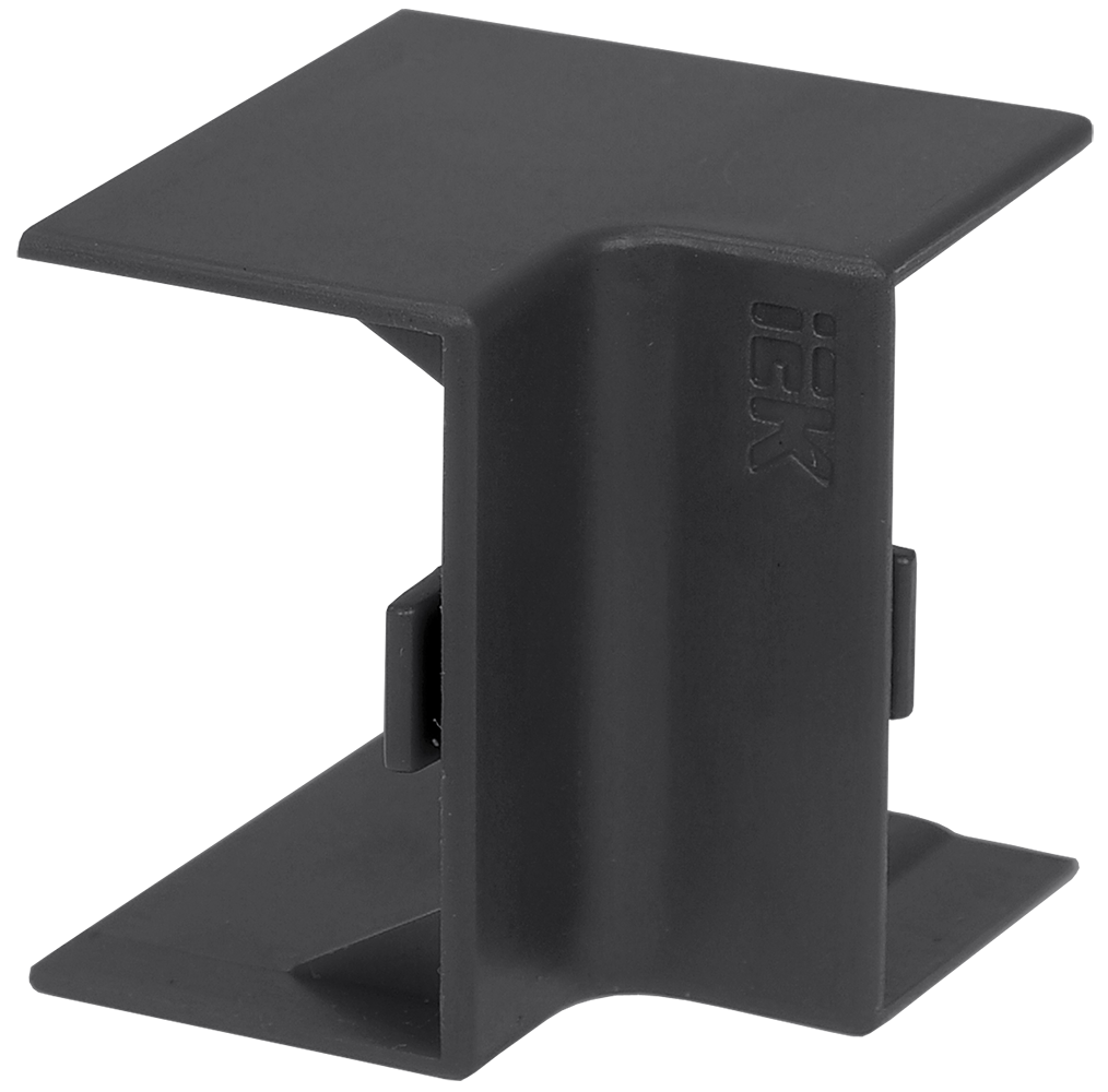 ELECOR Угол внутренний КМВ 40х25 черный (4шт/компл)