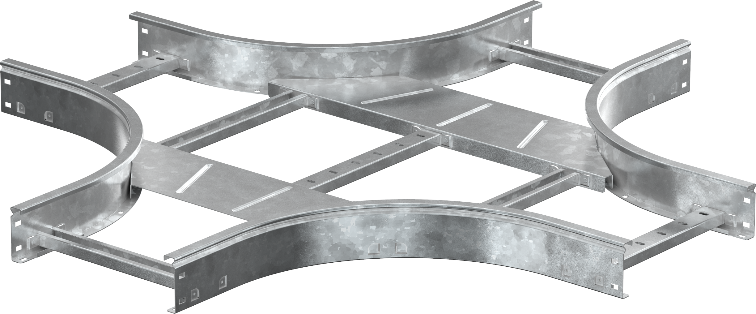 Крестовина лестничная LESTA 100х400 мм R300 HDZ