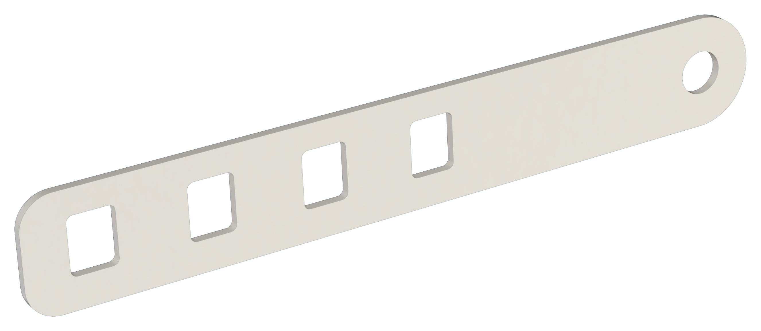 Пластина шарнирная H35 мм RAL 9016