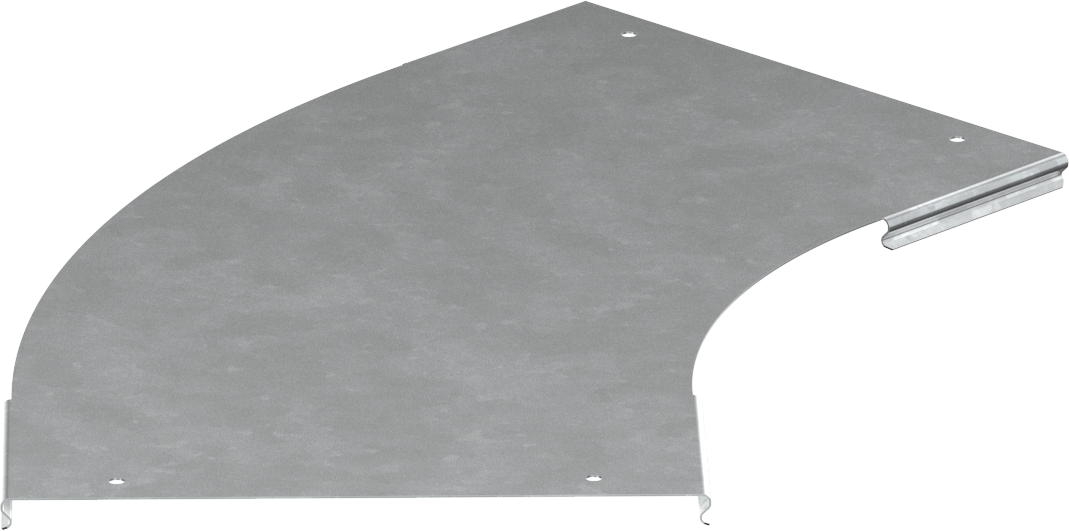 Крышка поворота лестничного LESTA 45град основание 300мм R300 HDZ IEK