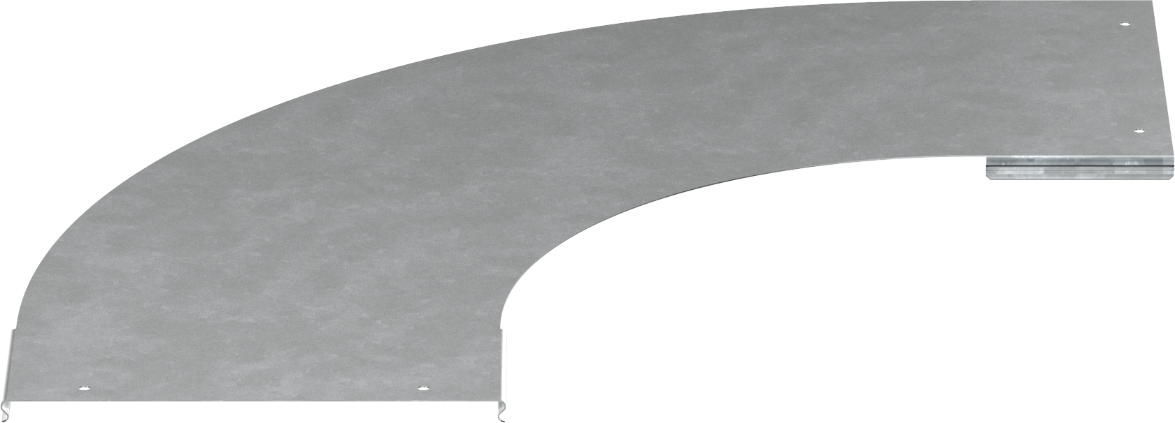 Крышка поворота лестничного LESTA 90град основание 600мм R300 HDZ IEK