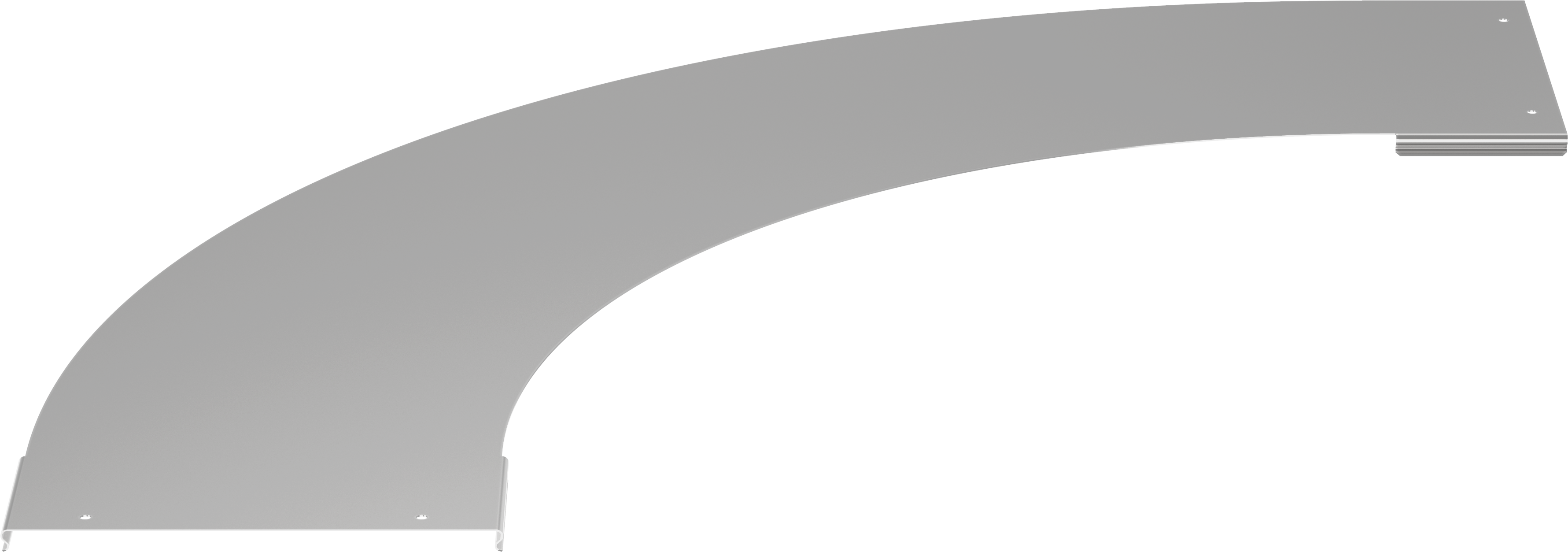 Крышка пов. лестн. LESTA 90град осн. 600мм R600