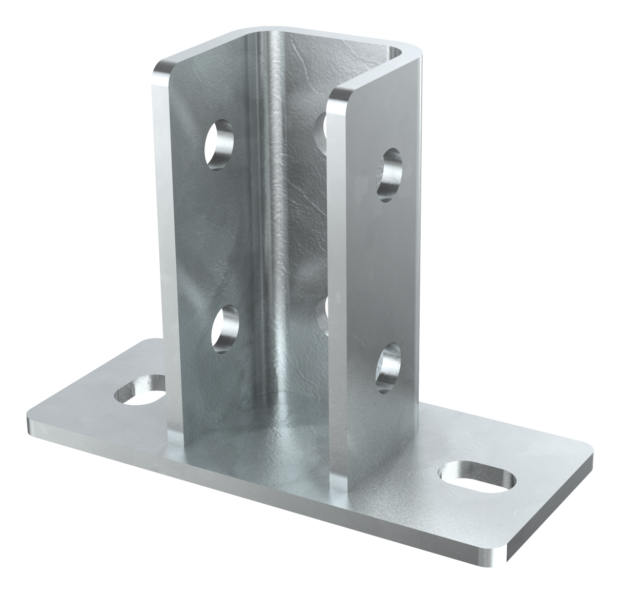 Крепление потолочное развернутое с узкой пяткой для STRUT EZ