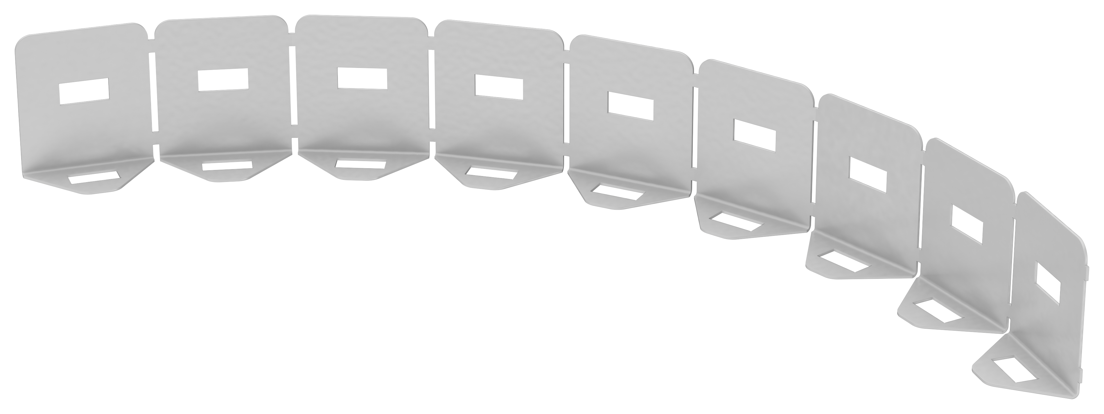 Перегородка разд. 50мм универ. гориз. для акс. RAL 9016 IEK