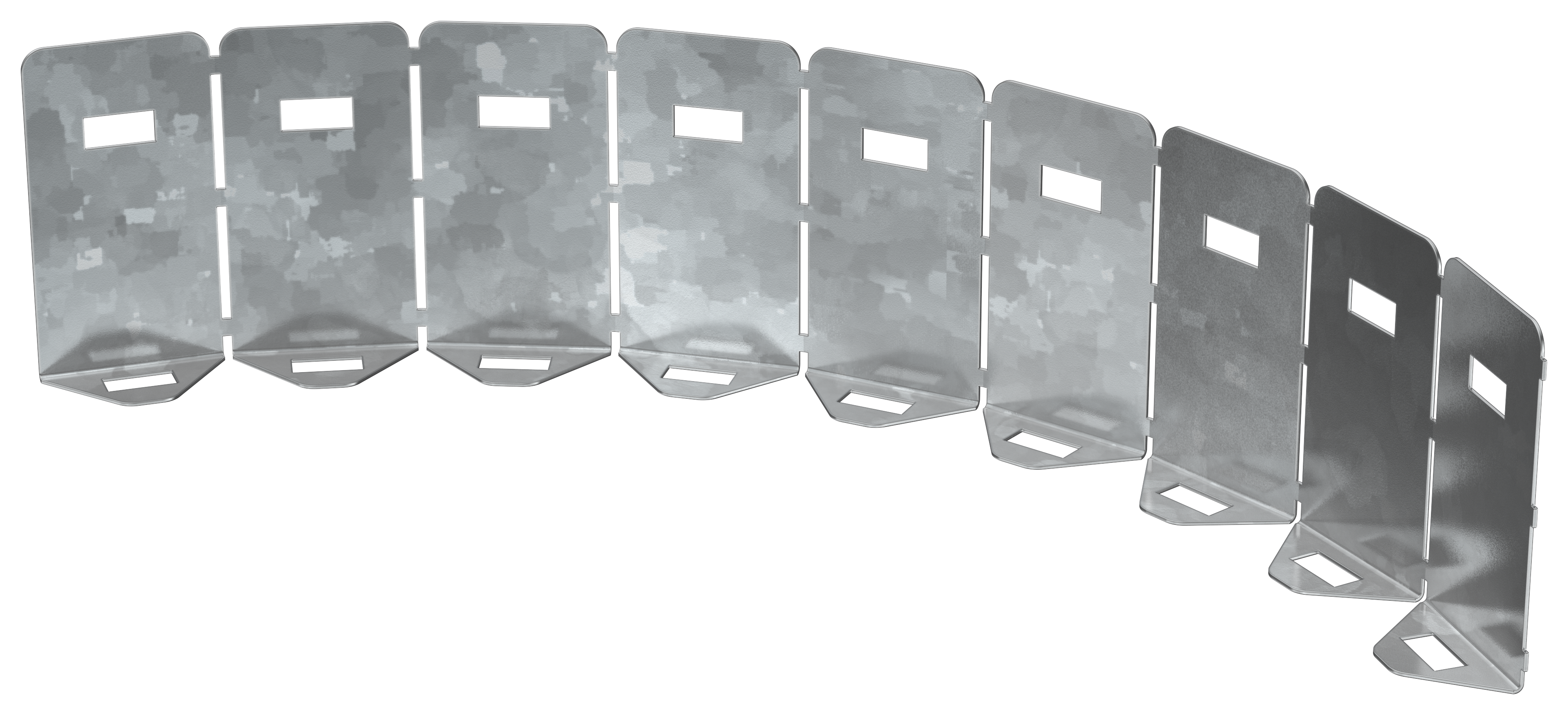 Перегородка разд. 80мм универ. гориз. для акс. HDZ IEK