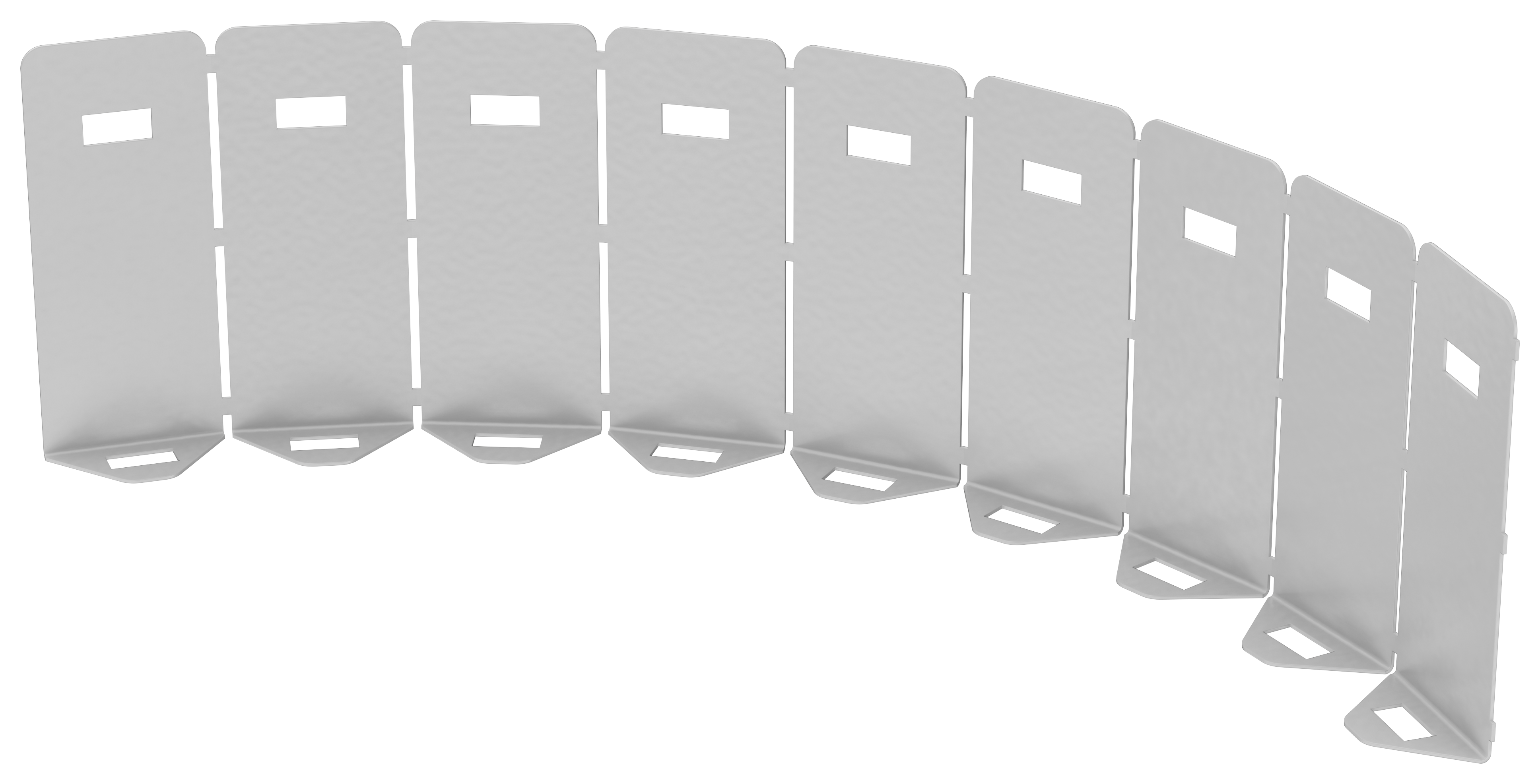 Перегородка разд. 100мм универ. гориз. для акс. RAL 9016 IEK