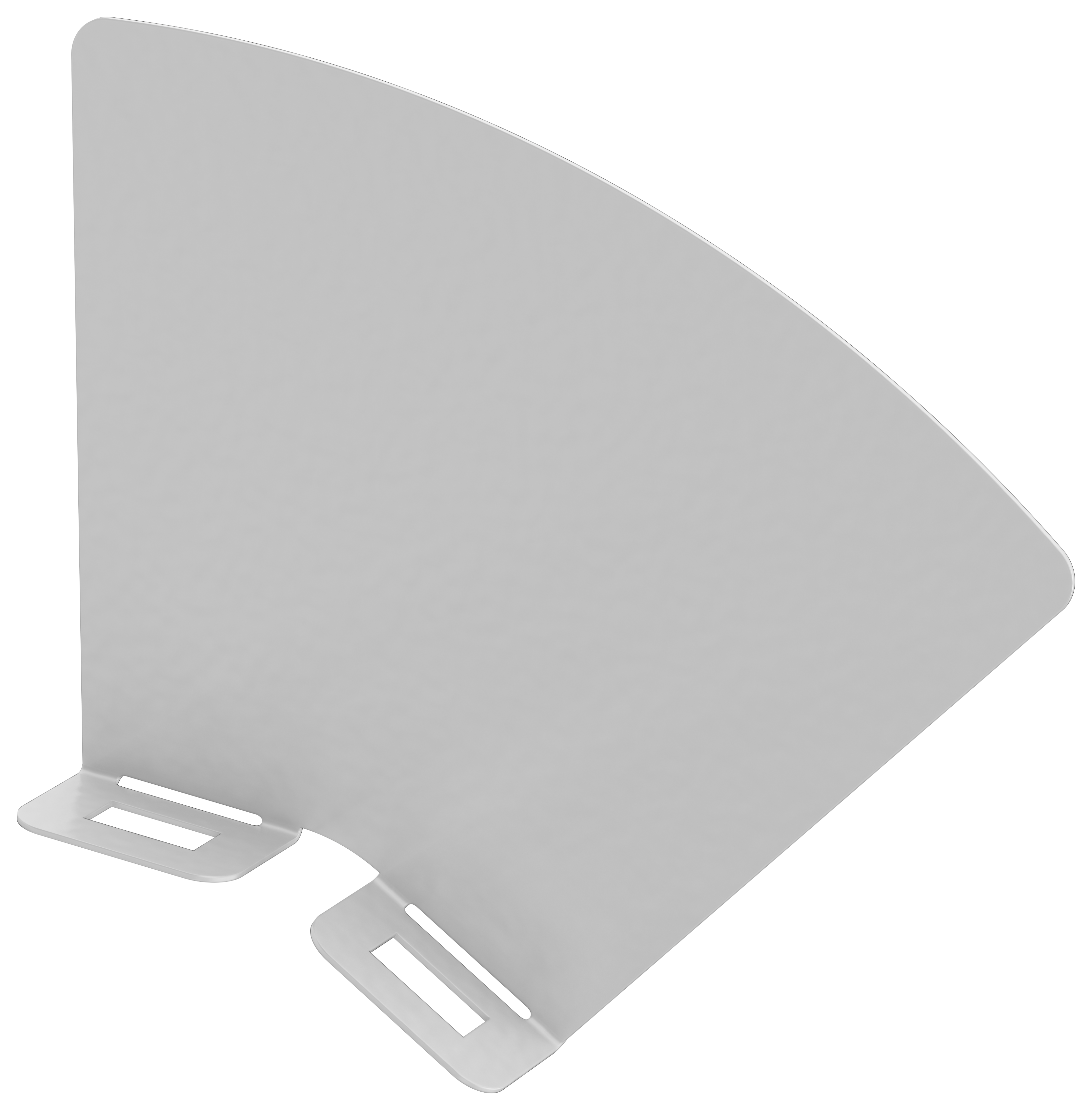 Перегородка разд. 100мм пов. верт. внеш. 45град RAL 9016 IEK