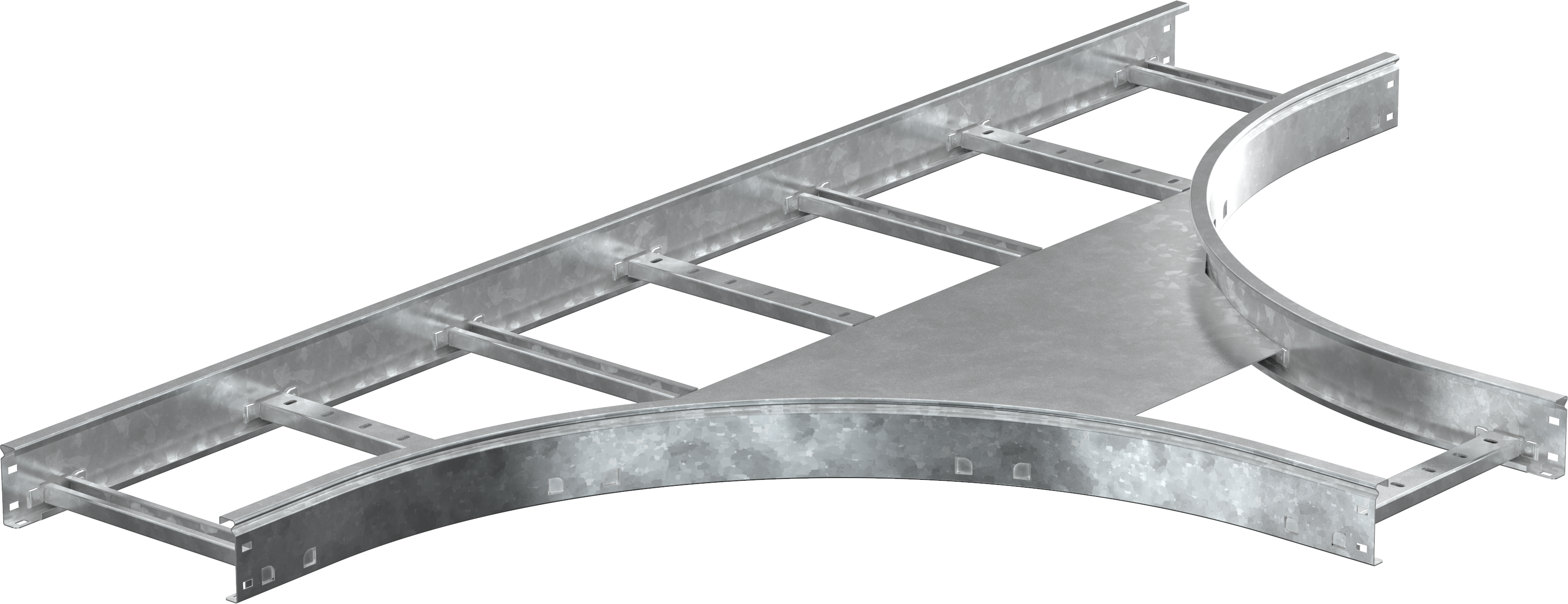 Разветвитель лестничный LESTA Т-образный 80х400 мм R600 HDZ