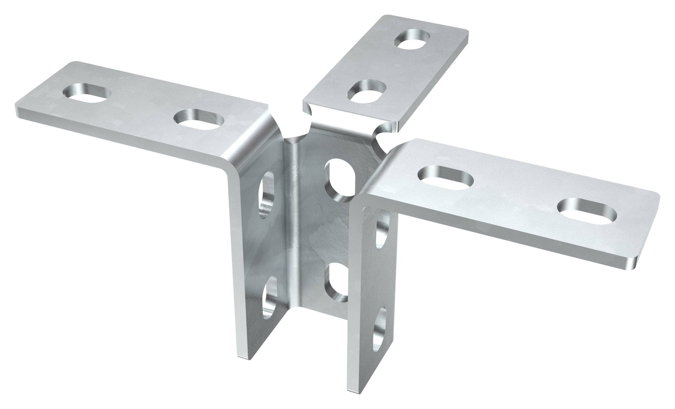 Соединитель угловой трехсторонний для STRUT-профиля EZ