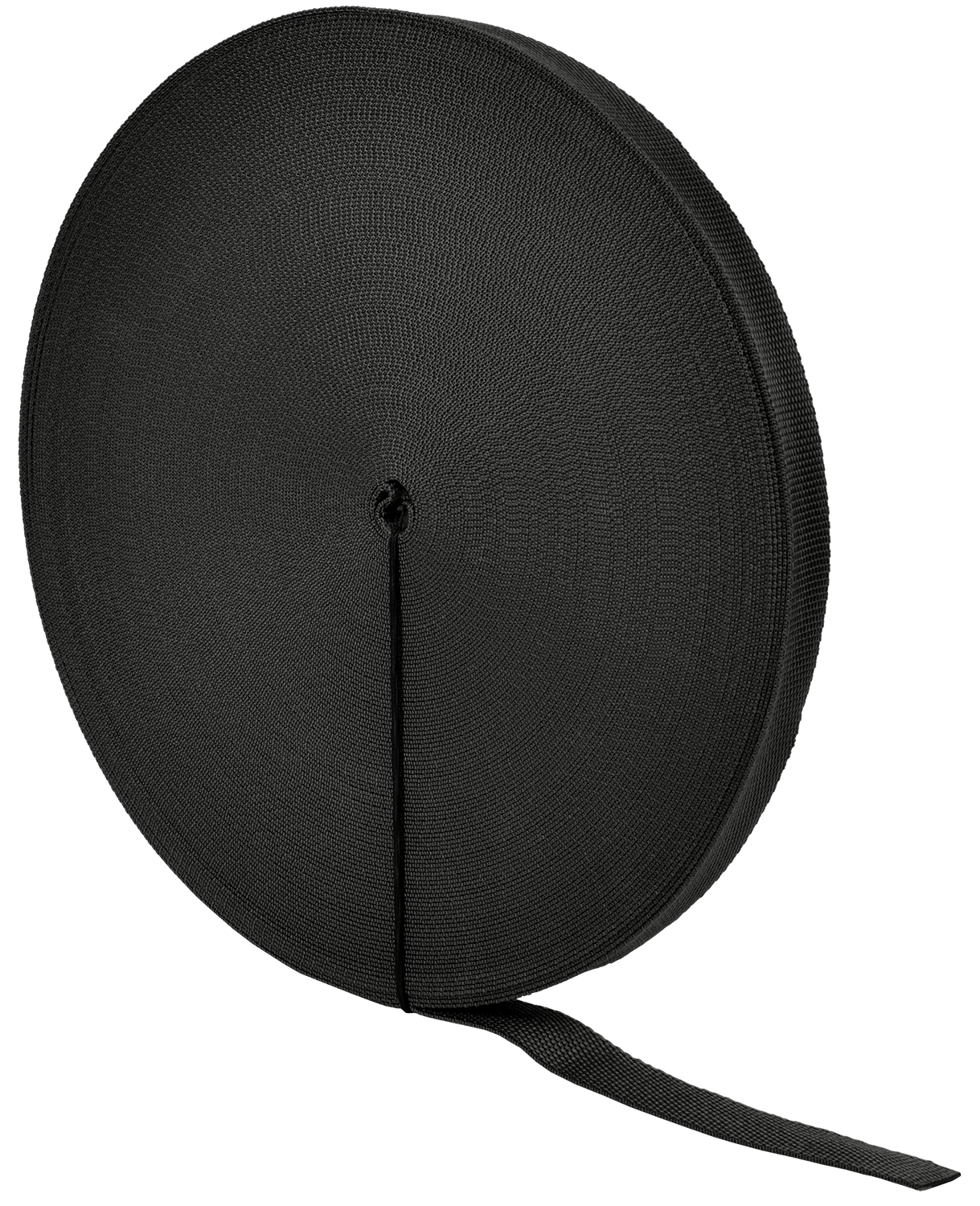 Монтажная текстильная лента 20мм (50м) чёрная IEK