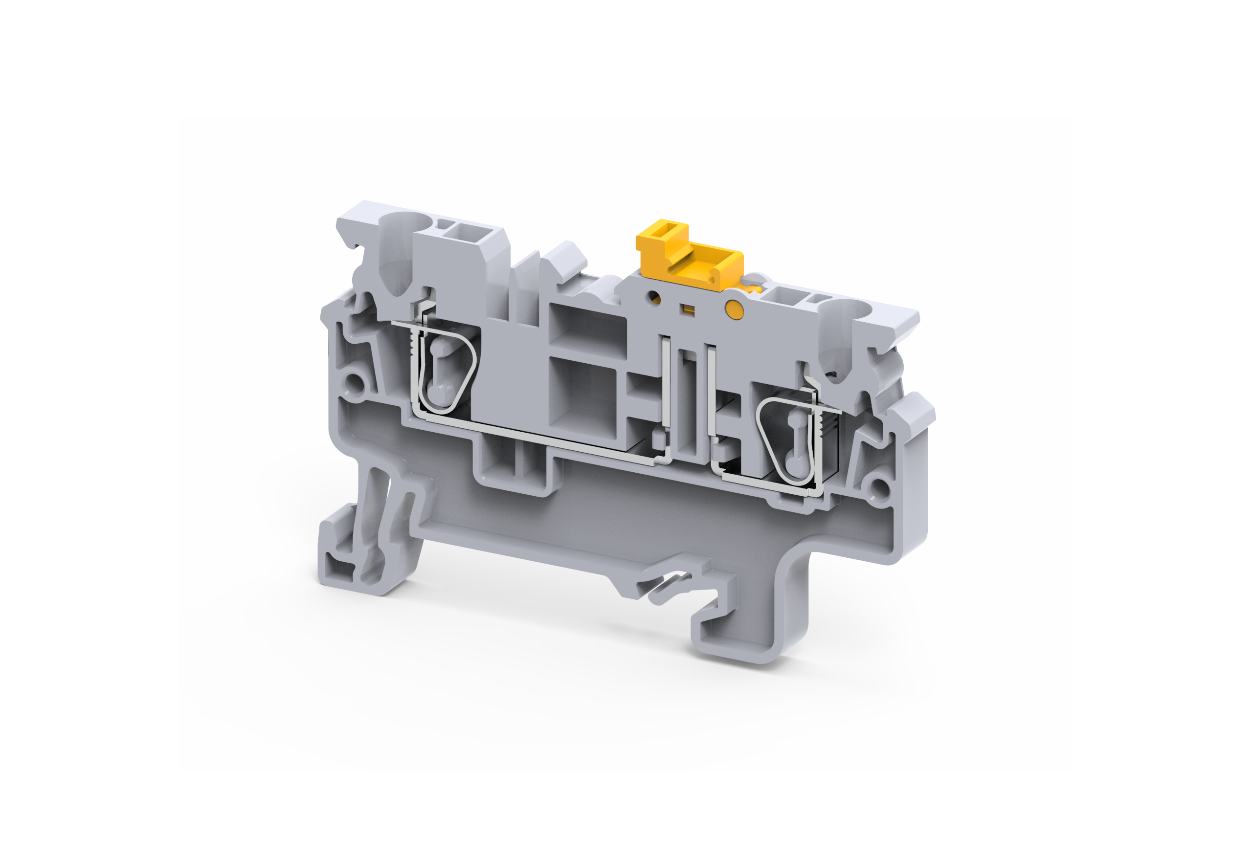 ARMAFIX Клемма пружинная с ножевым размыкателем CXK2.5 IEK
