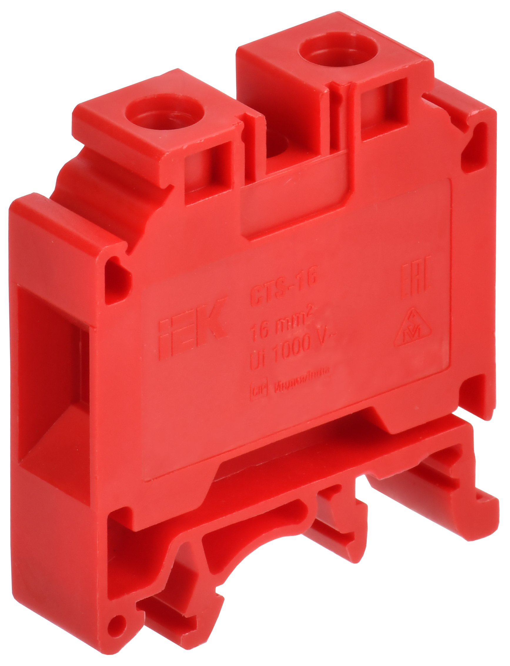 ARMAFIX Клемма винтовая CTS 16мм2 красная IEK