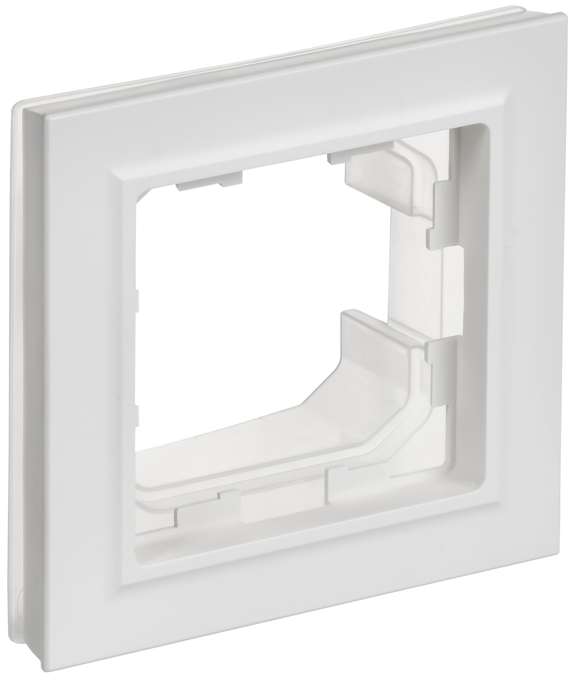 BRITE Рамка 1-местная IP44 РУ-1-БрАБ-44 арктический белый IEK